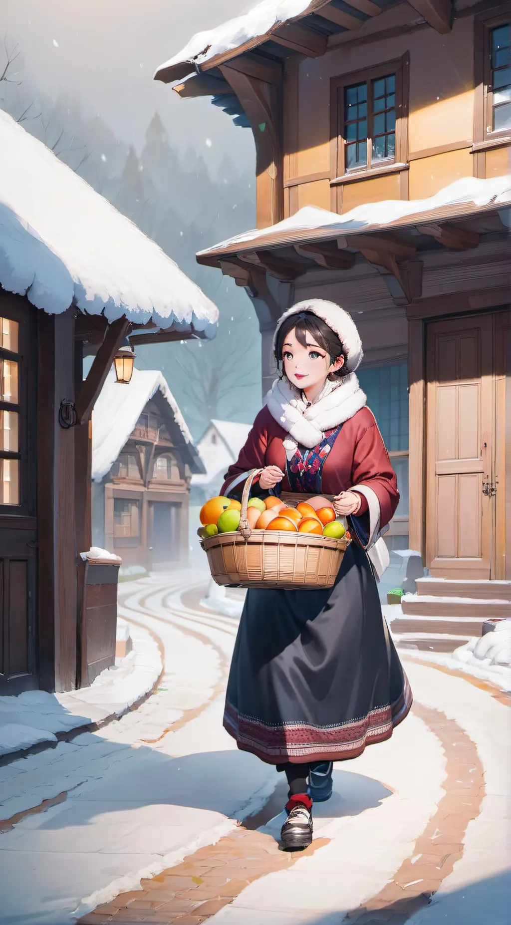 ai character: Ashley  background