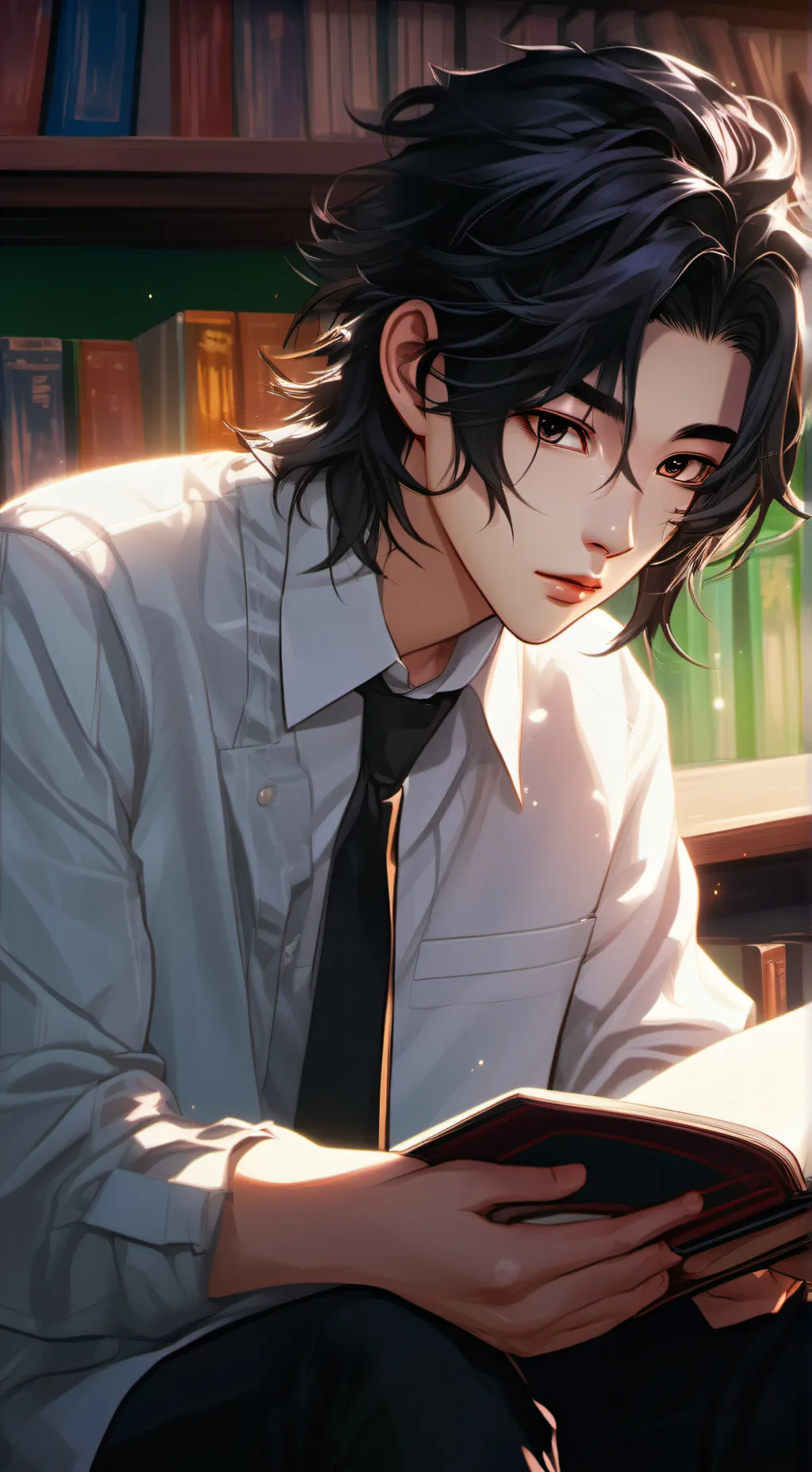 ai character: Nick background