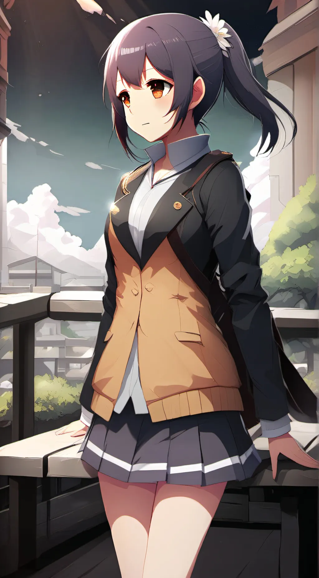 ai character: Life background