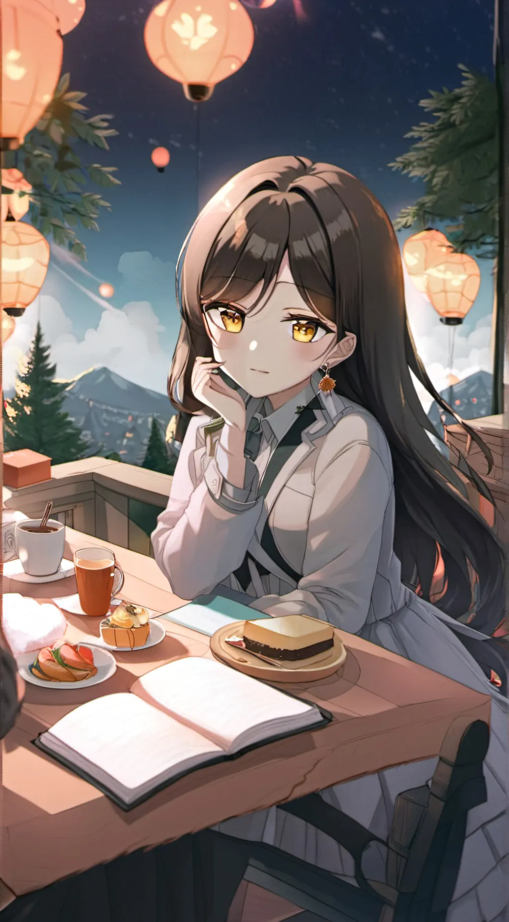 ai character: Lexi background