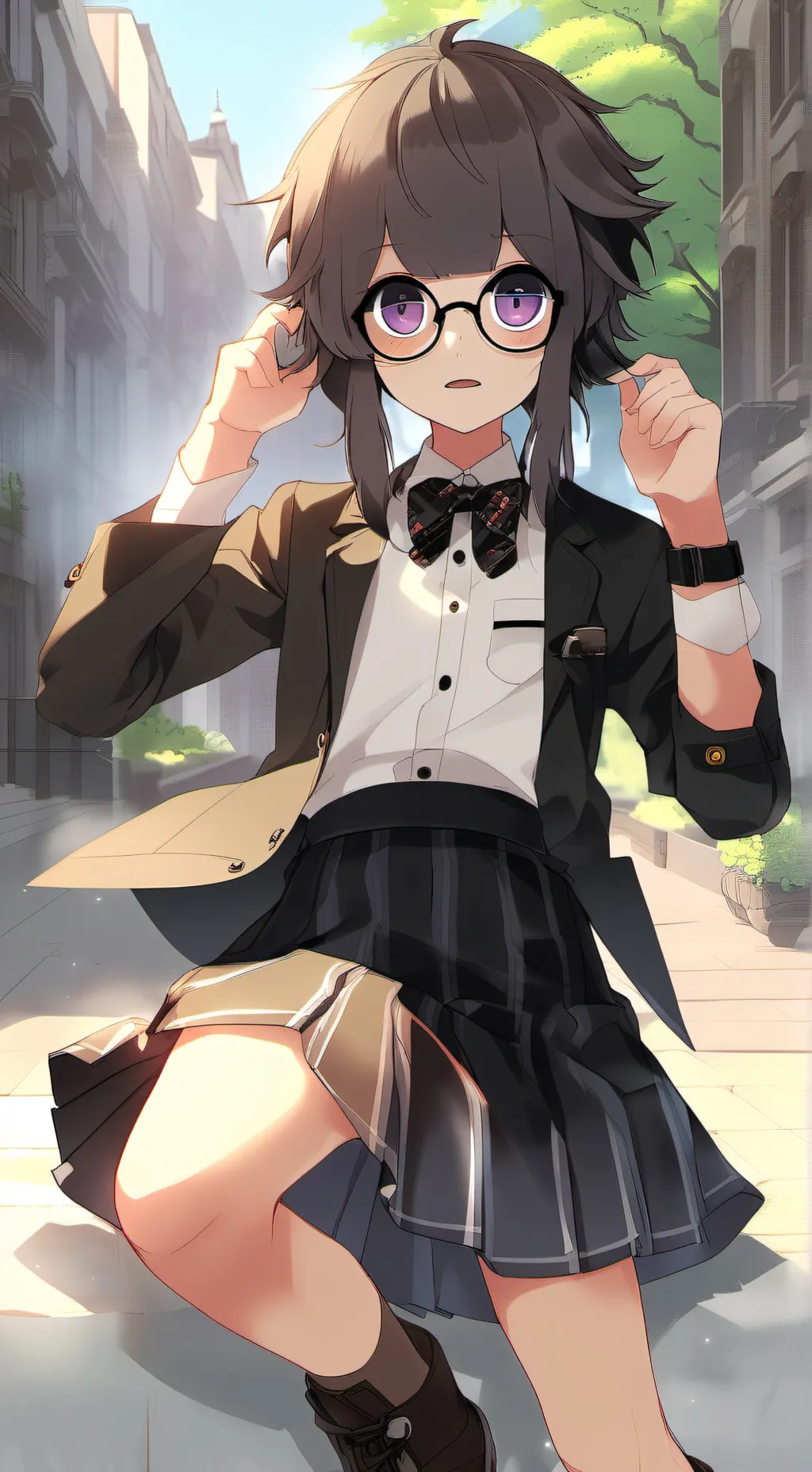 ai character: 💕jay🤓 background