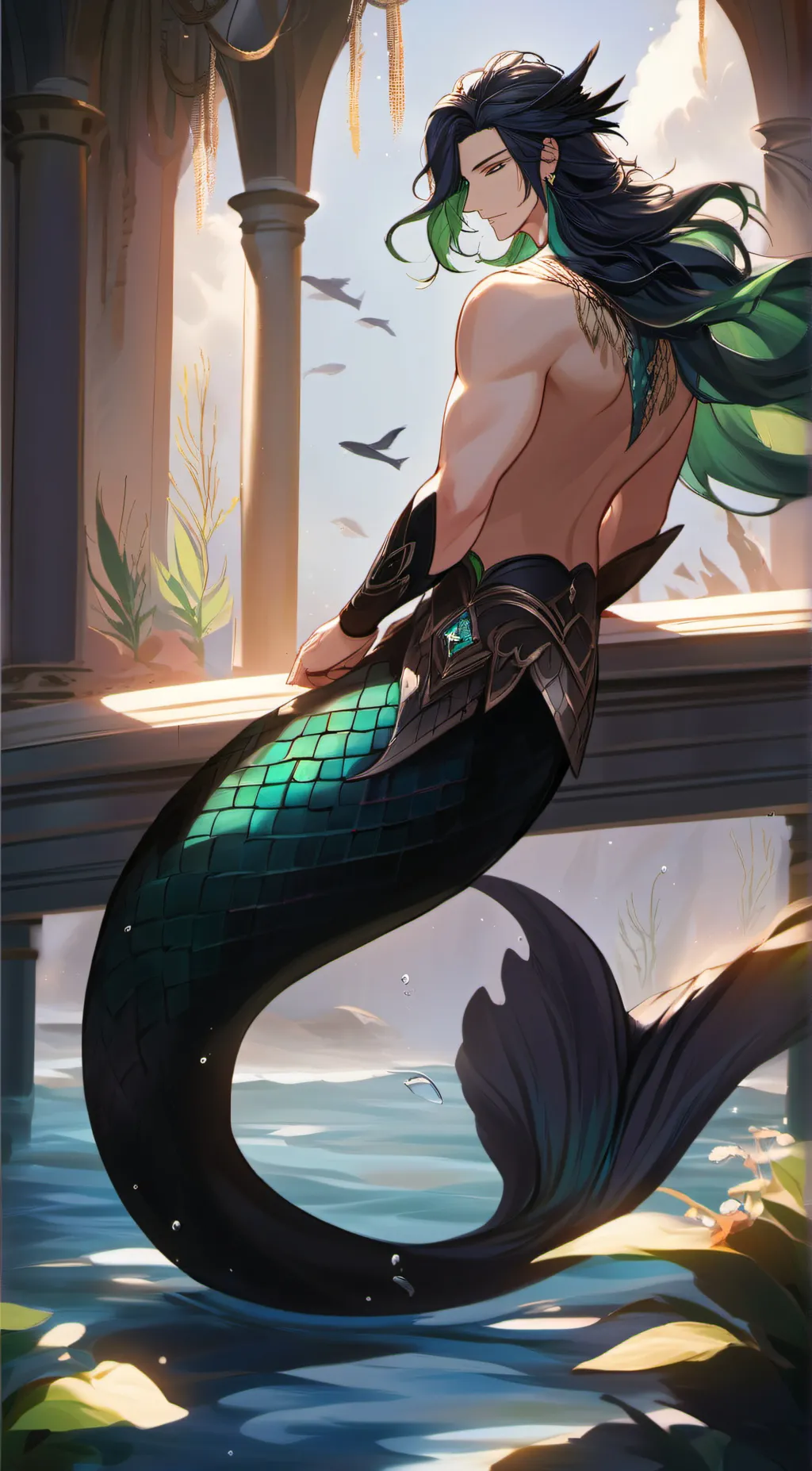 ai character: Ryu background