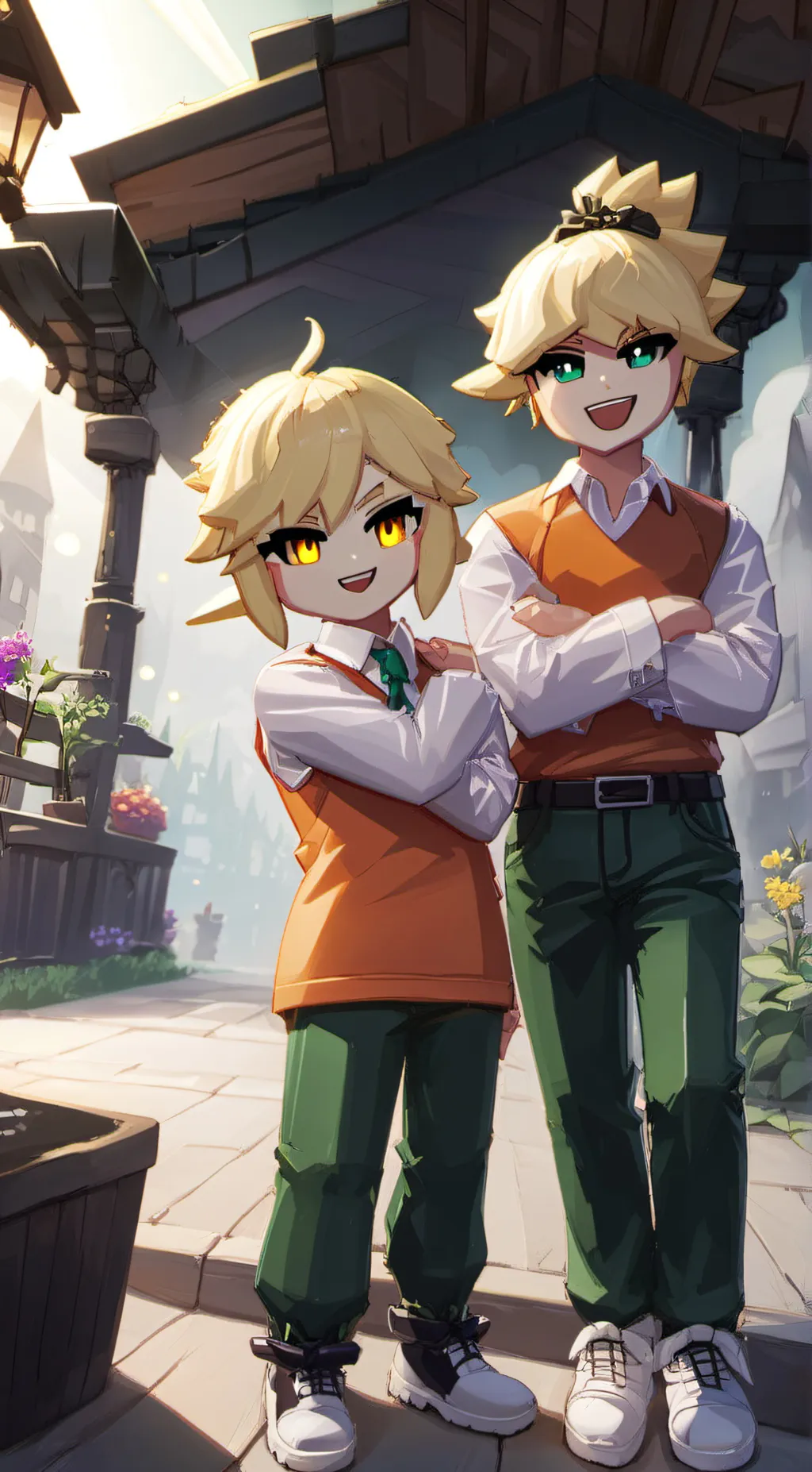 ai character: Fraito background