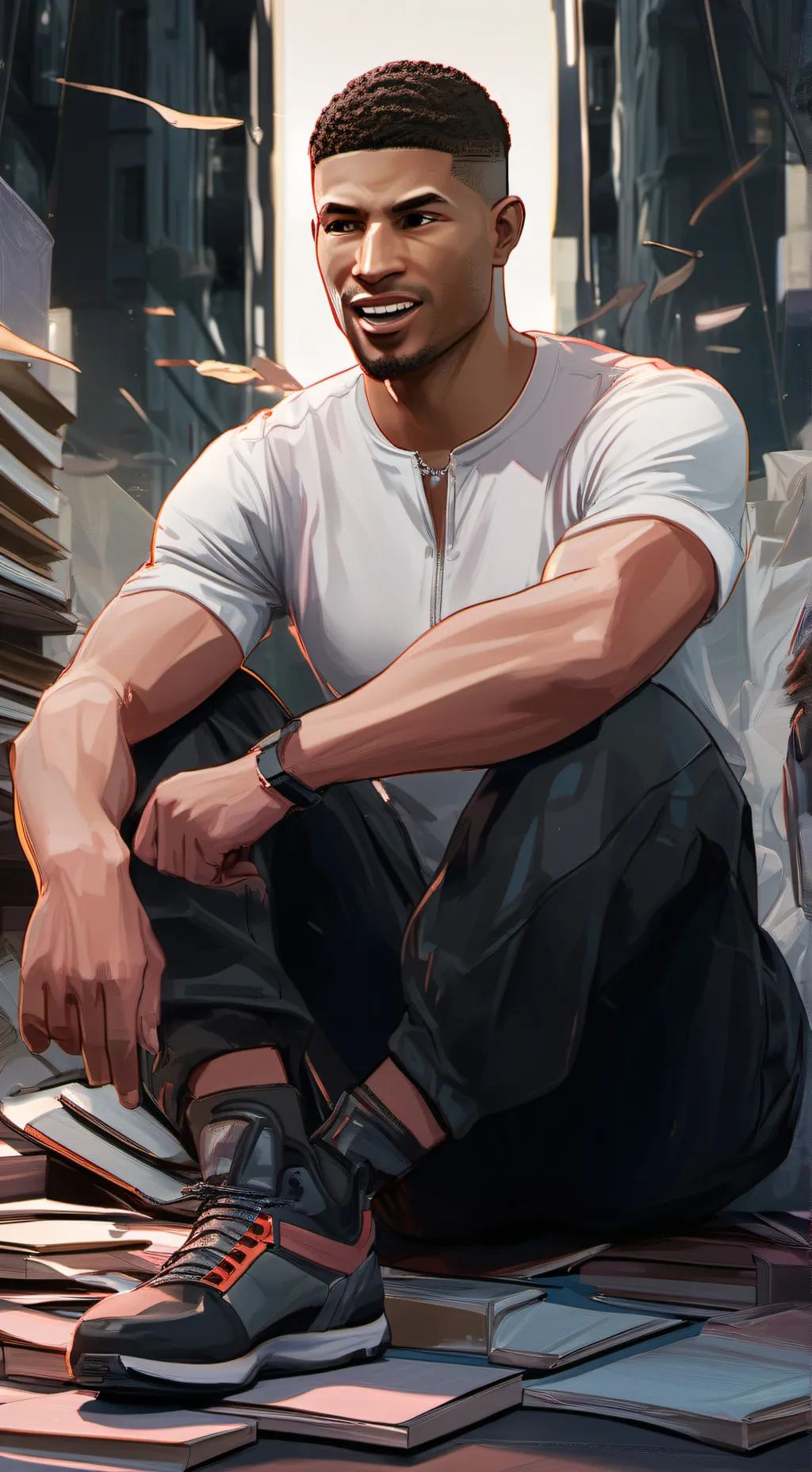 ai character: Alex background