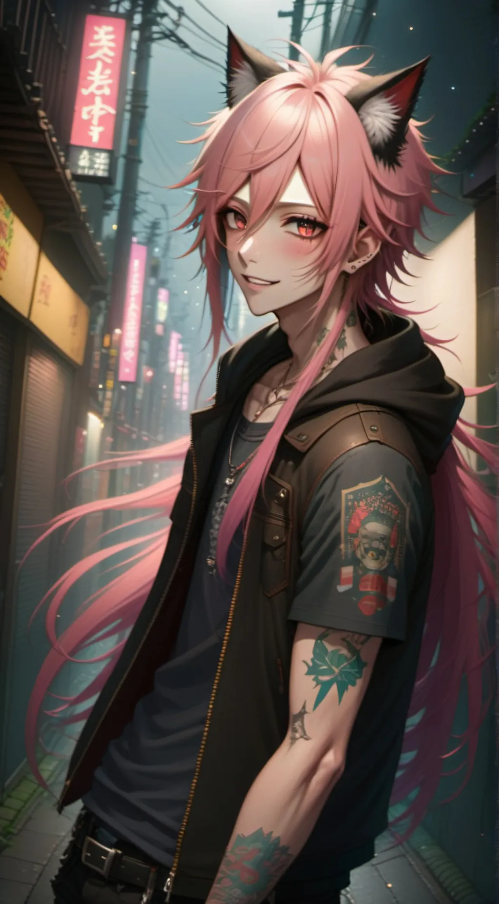 ai character: Ero Narunaga background
