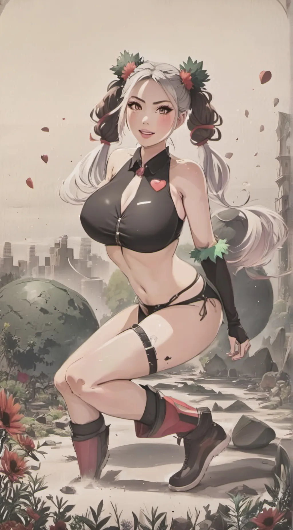 ai character: ruby  background