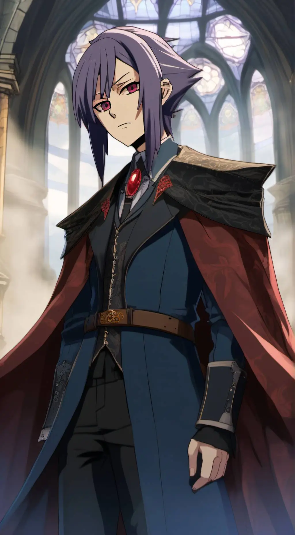 ai character: Lacus welt background