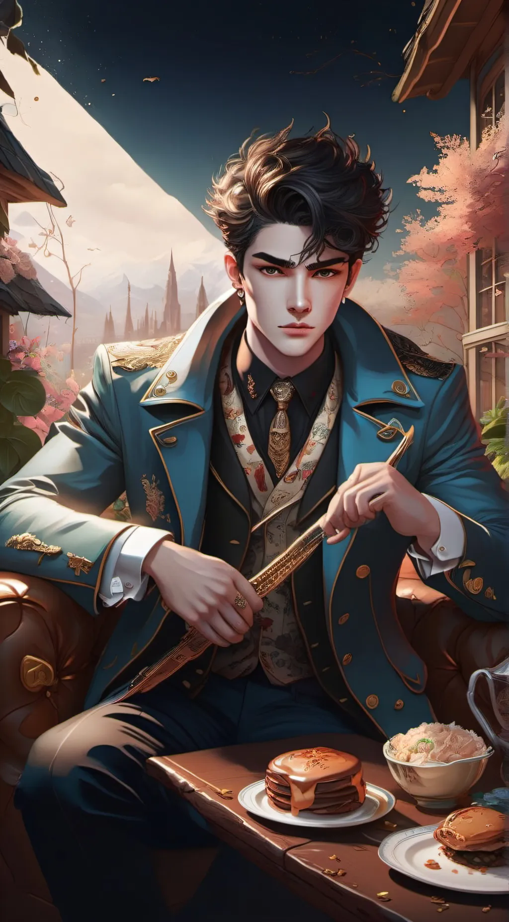 ai character: Jason  background