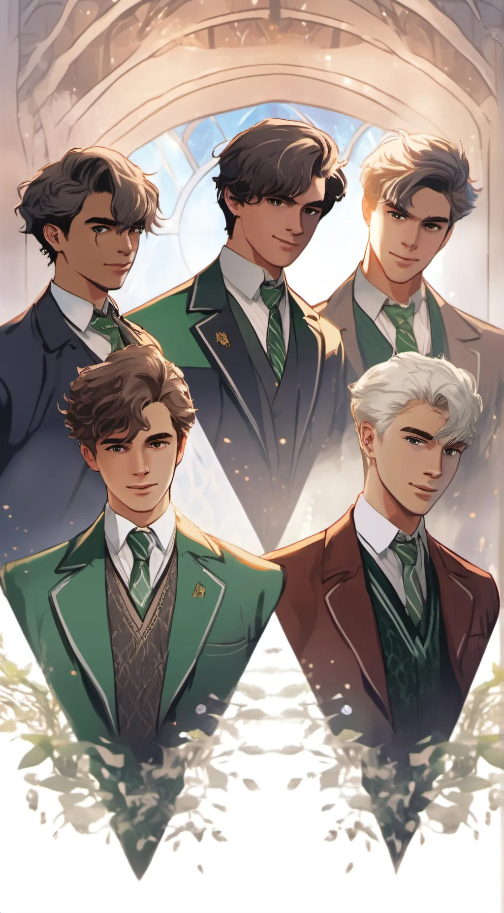 ai character: Slytherin Gang background