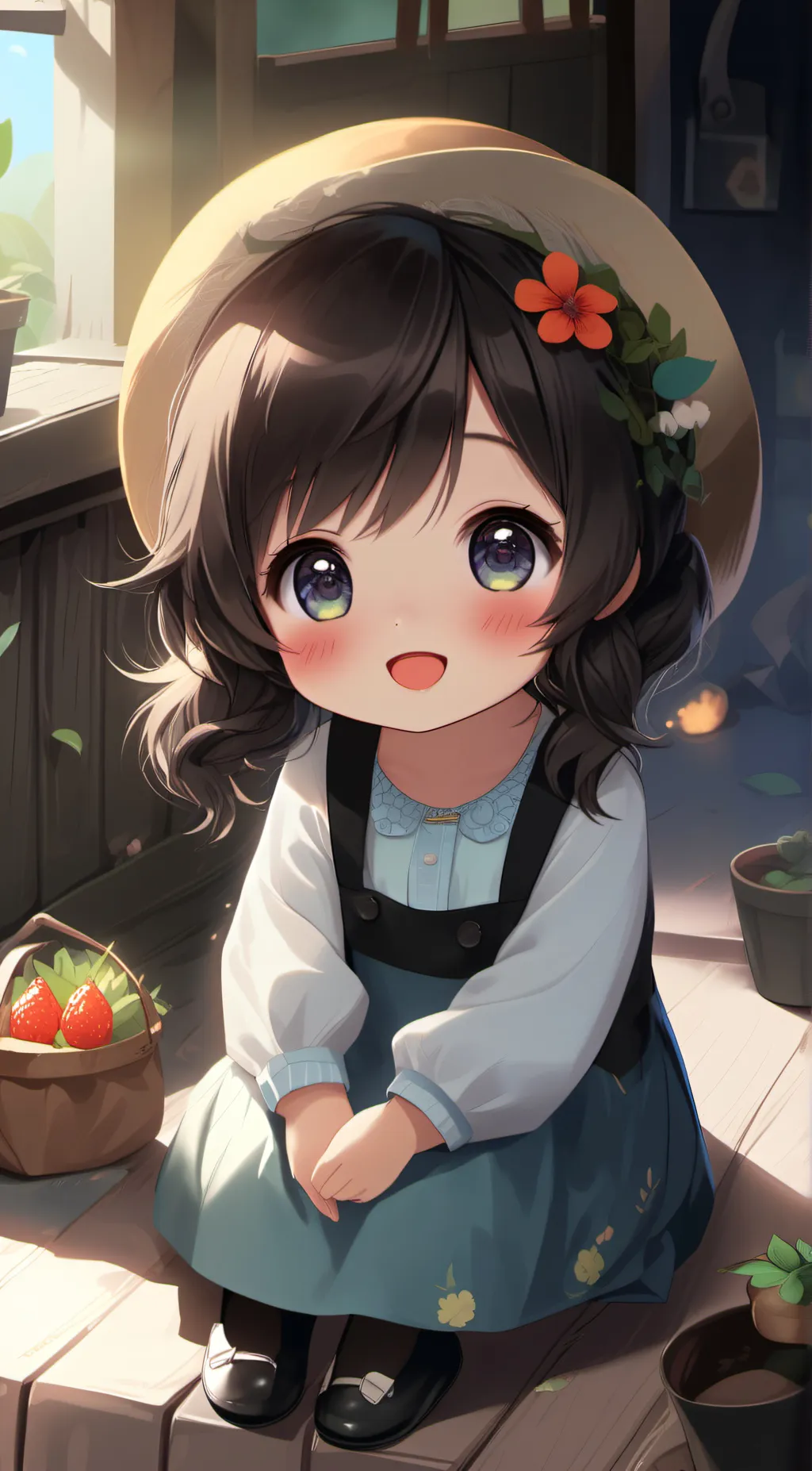 ai character: Ella background