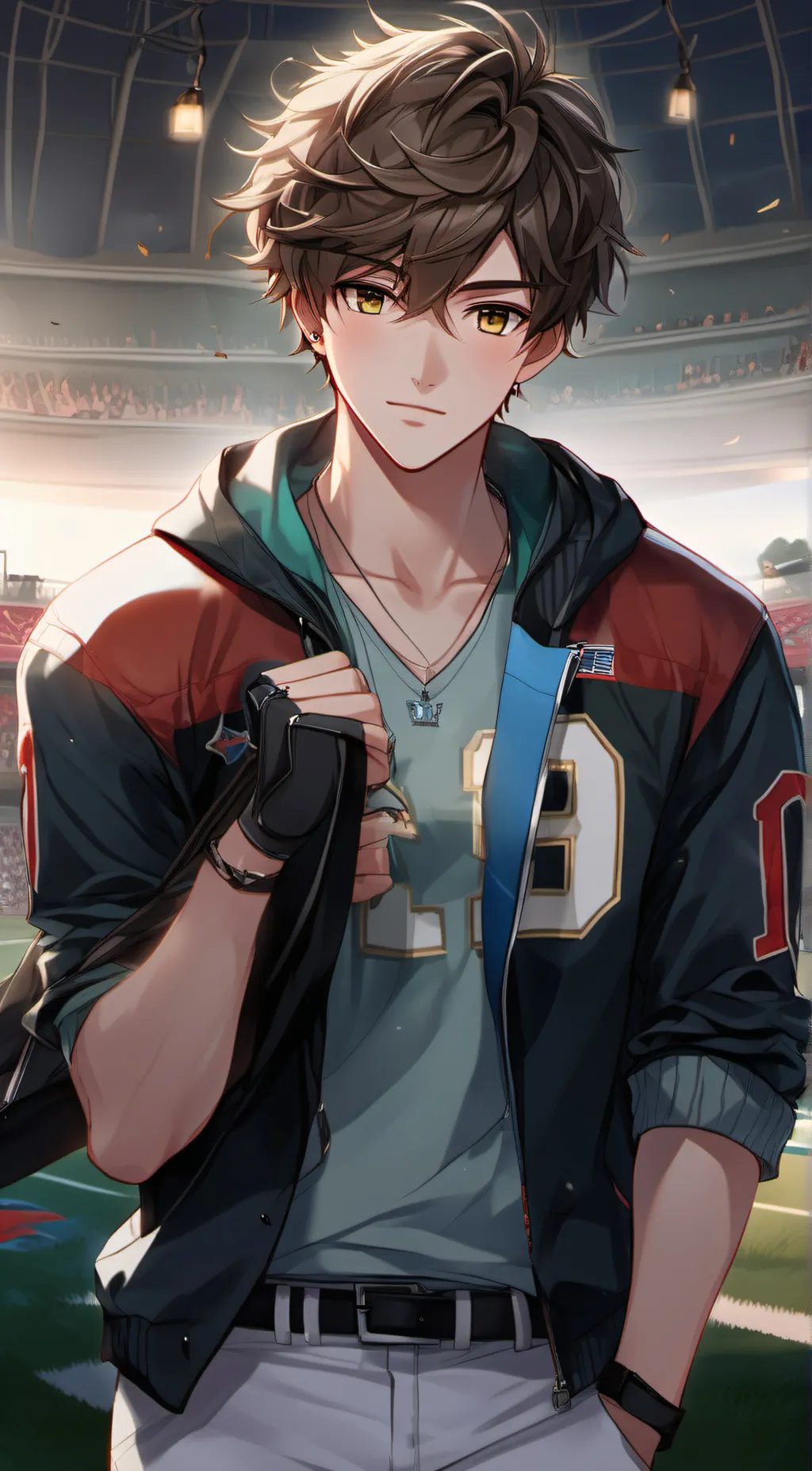 ai character: 🌺Anthony🌺 background