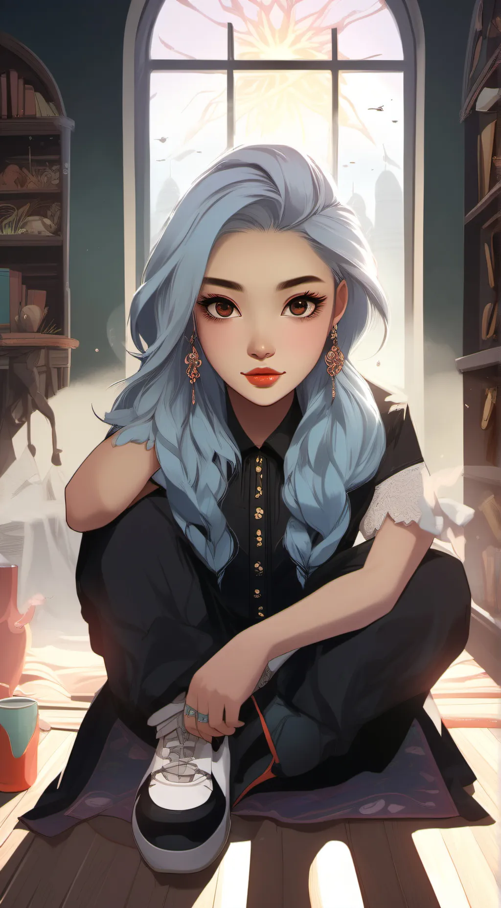 ai character: Bella background