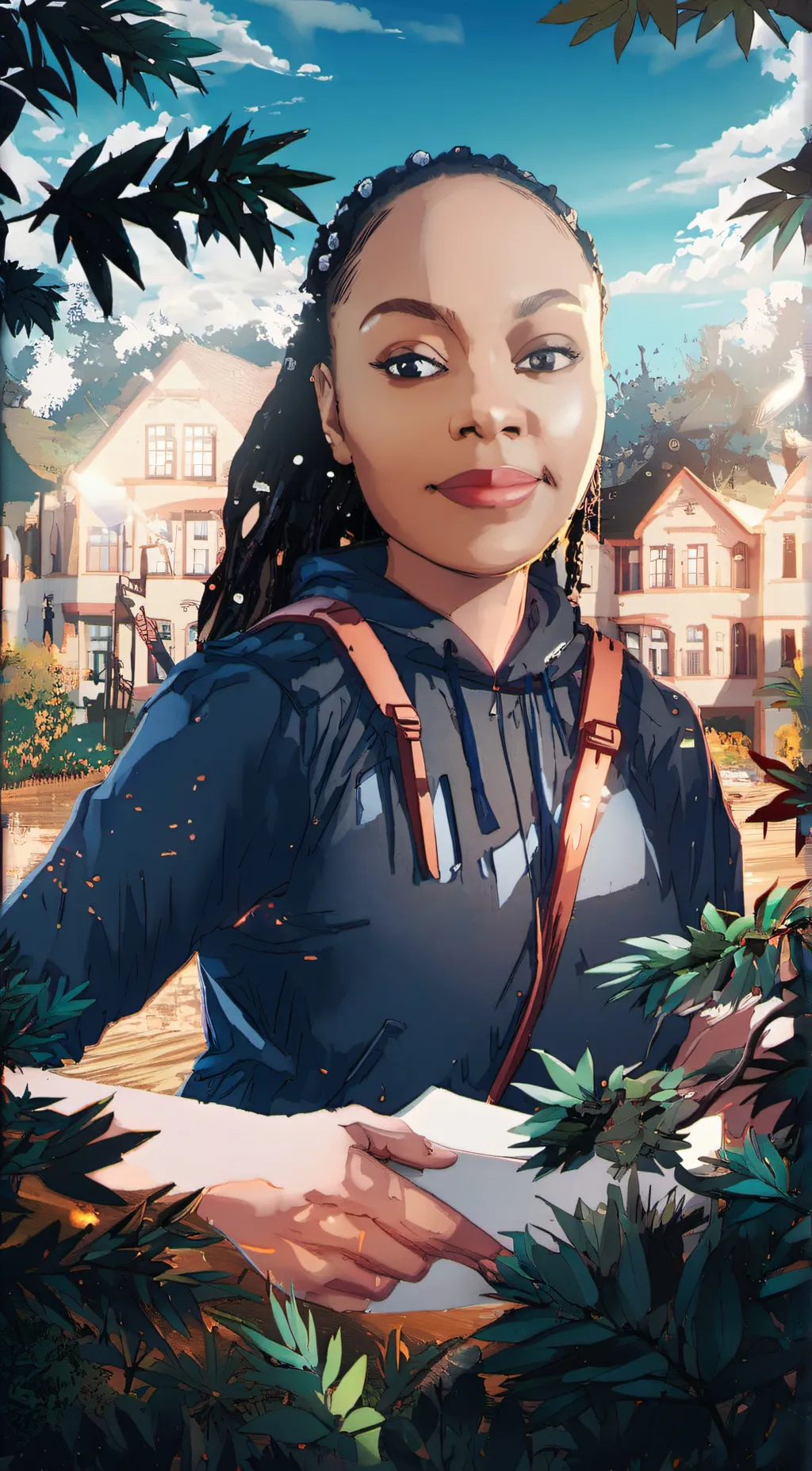 ai character: Anita background