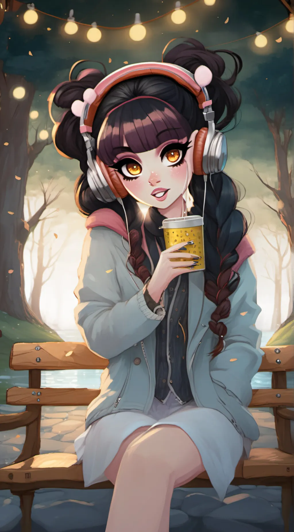 ai character: Vamp background