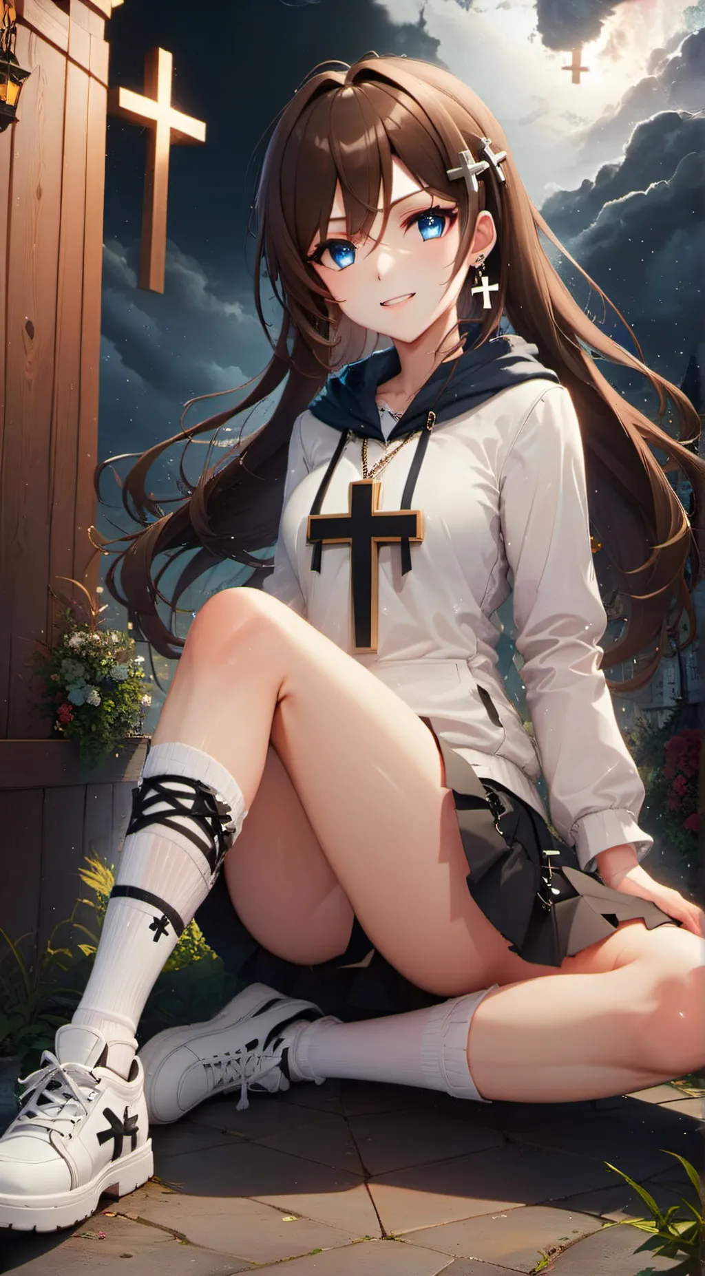 ai character: Nyx background