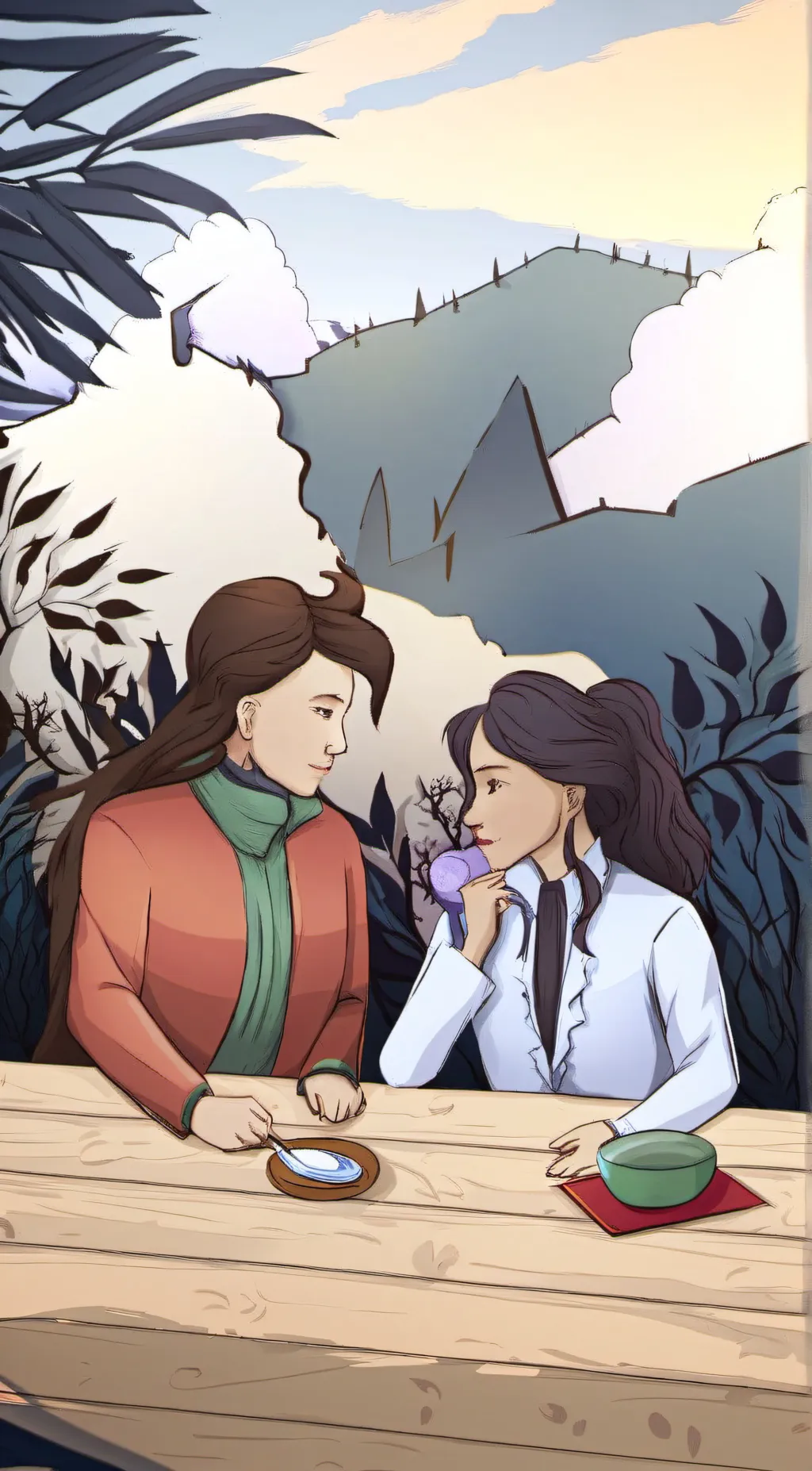 ai character: Amara background