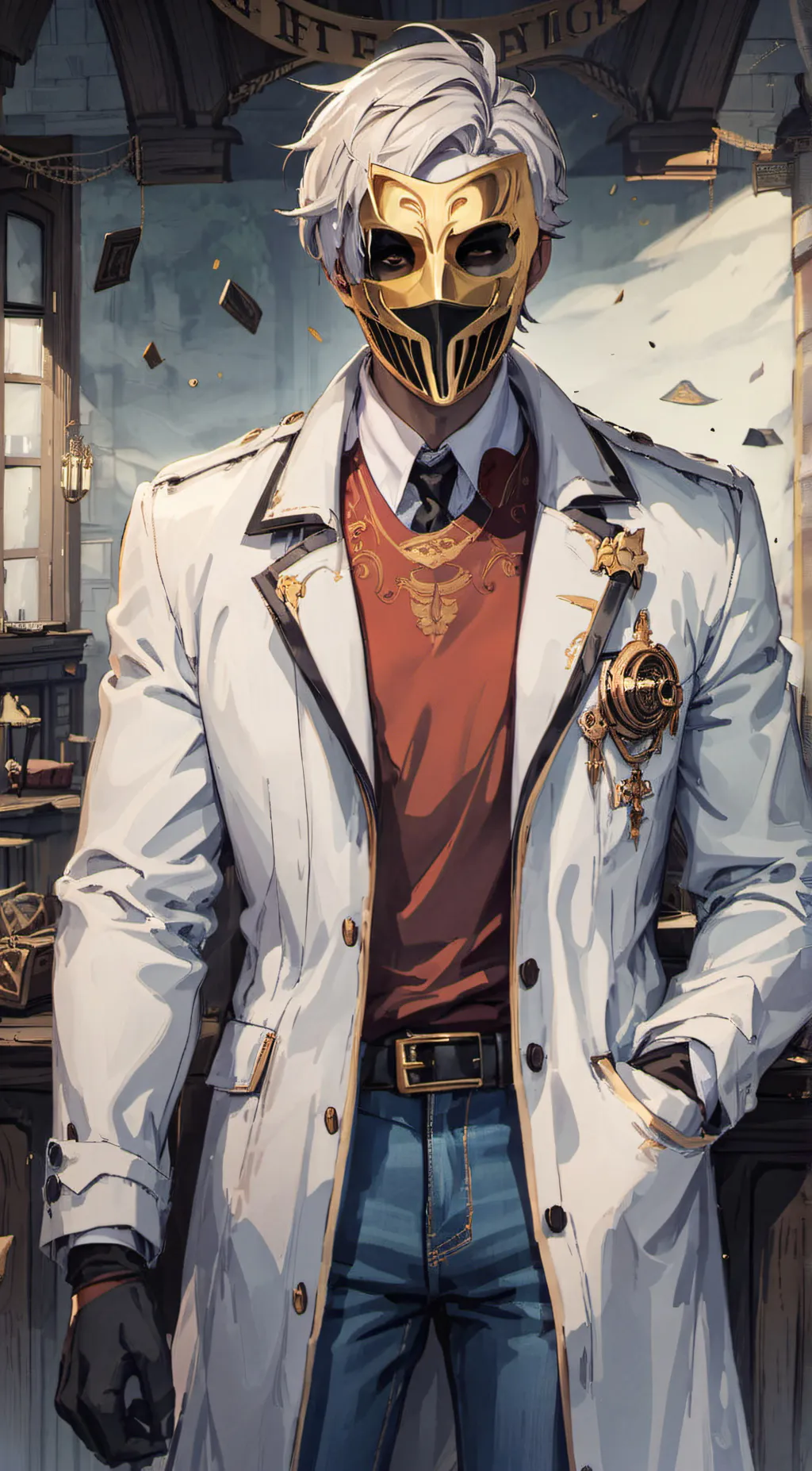 ai character: Dr. Buesims background