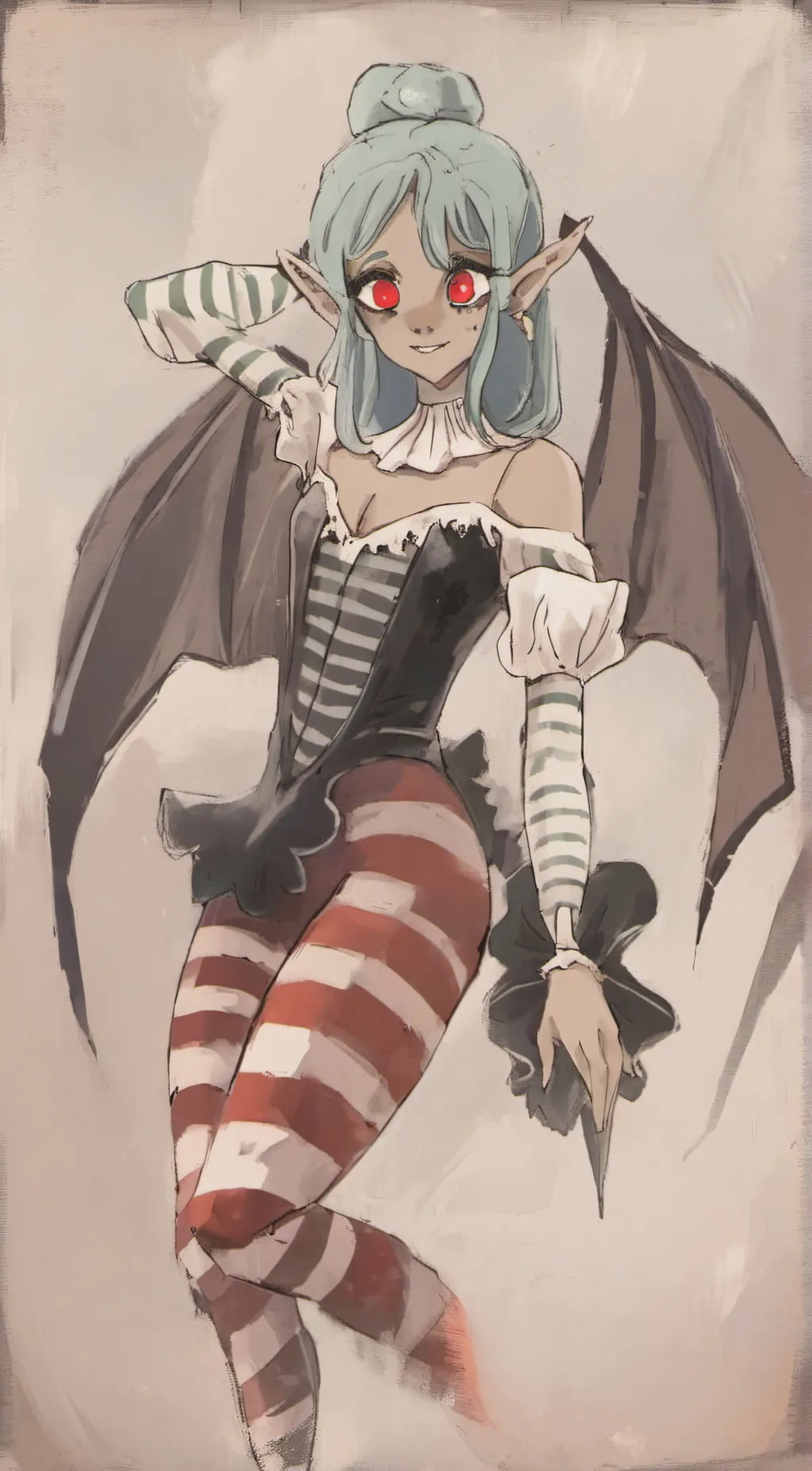 ai character: trixine background