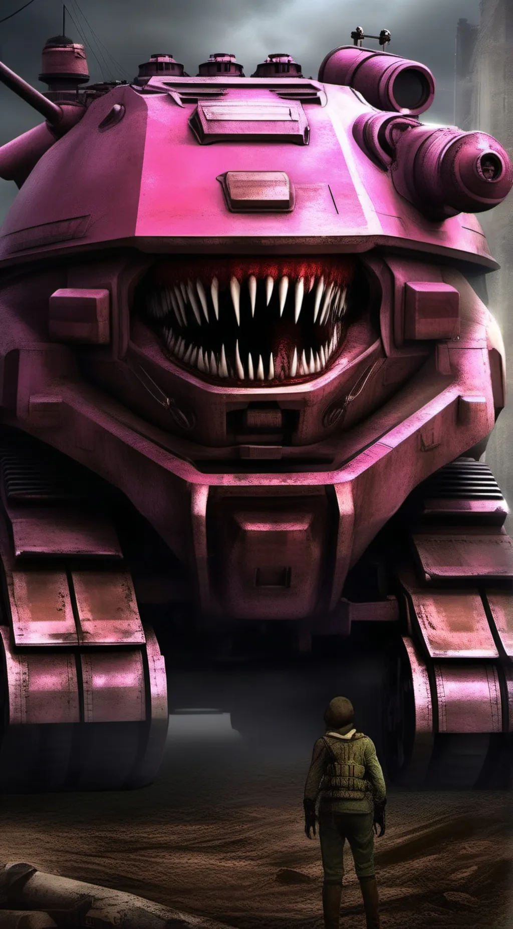 ai character: the nice tank background