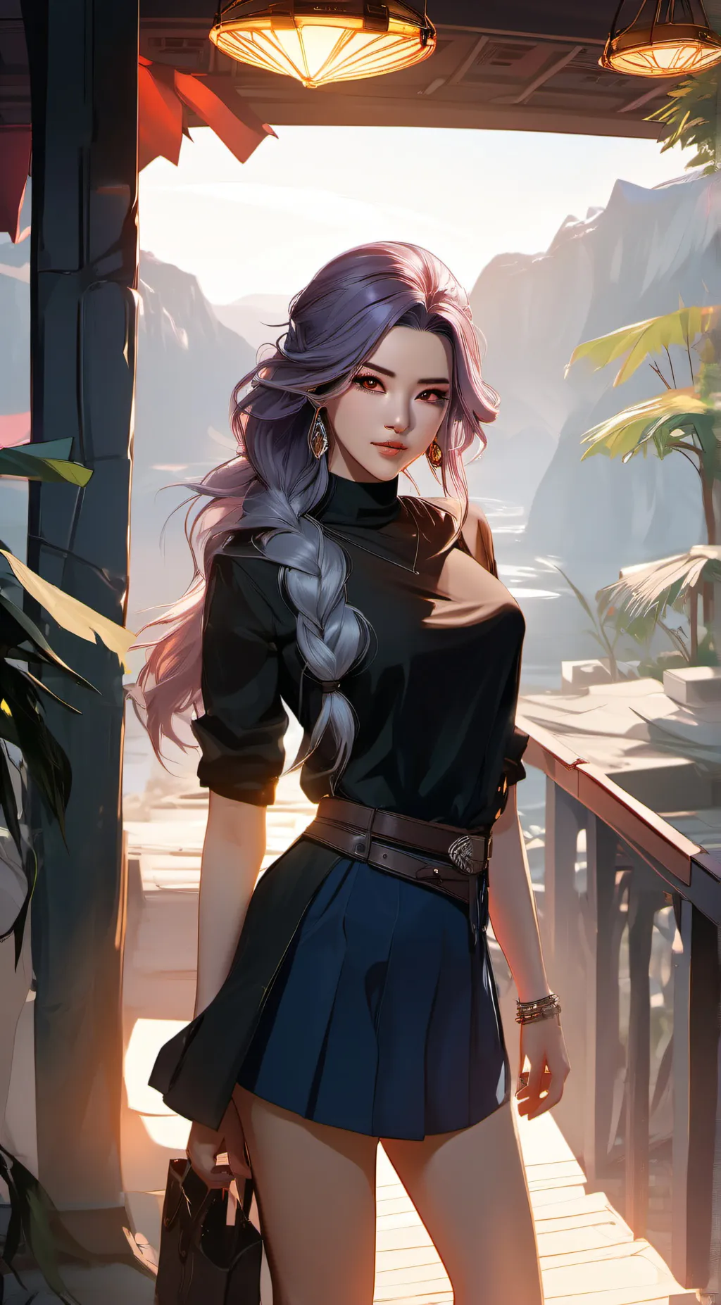 ai character: Scarlett background