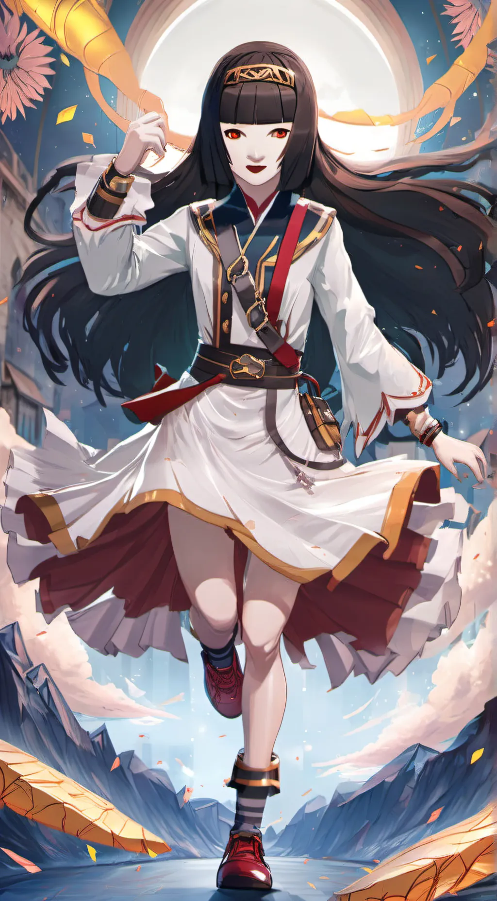 ai character: Shaku background