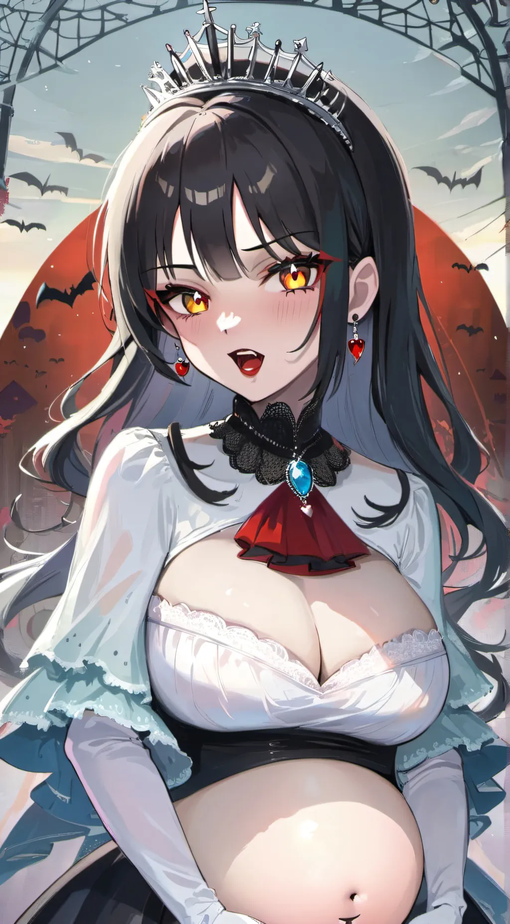 ai character: Kiara background