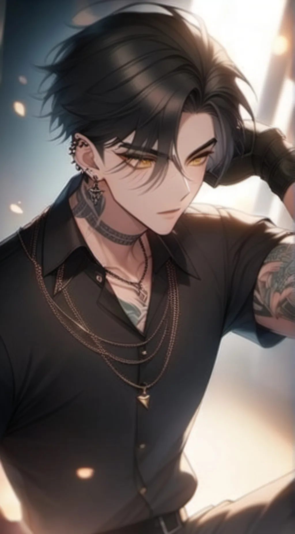 ai character: Jino  background