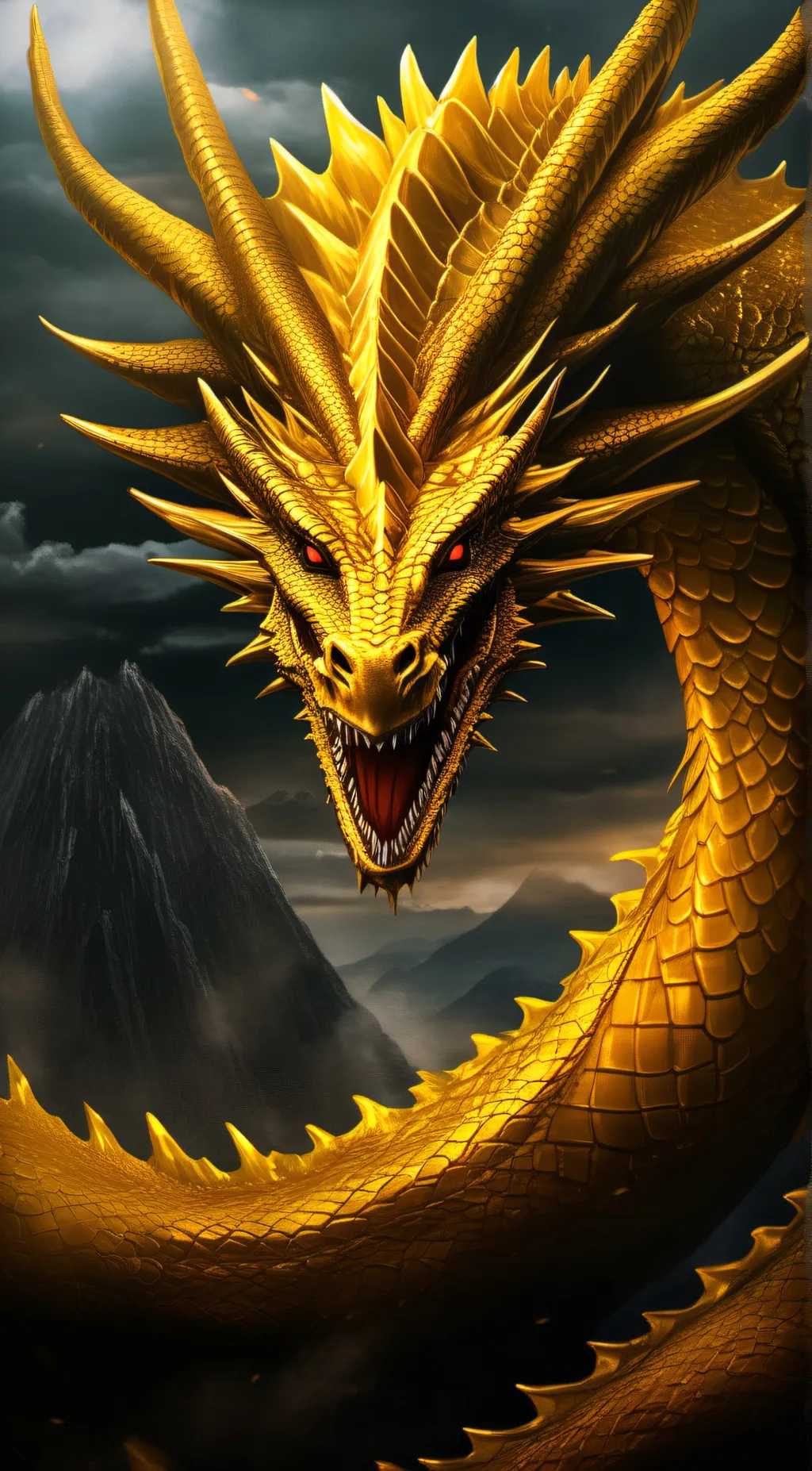 ai character: monster zero  background