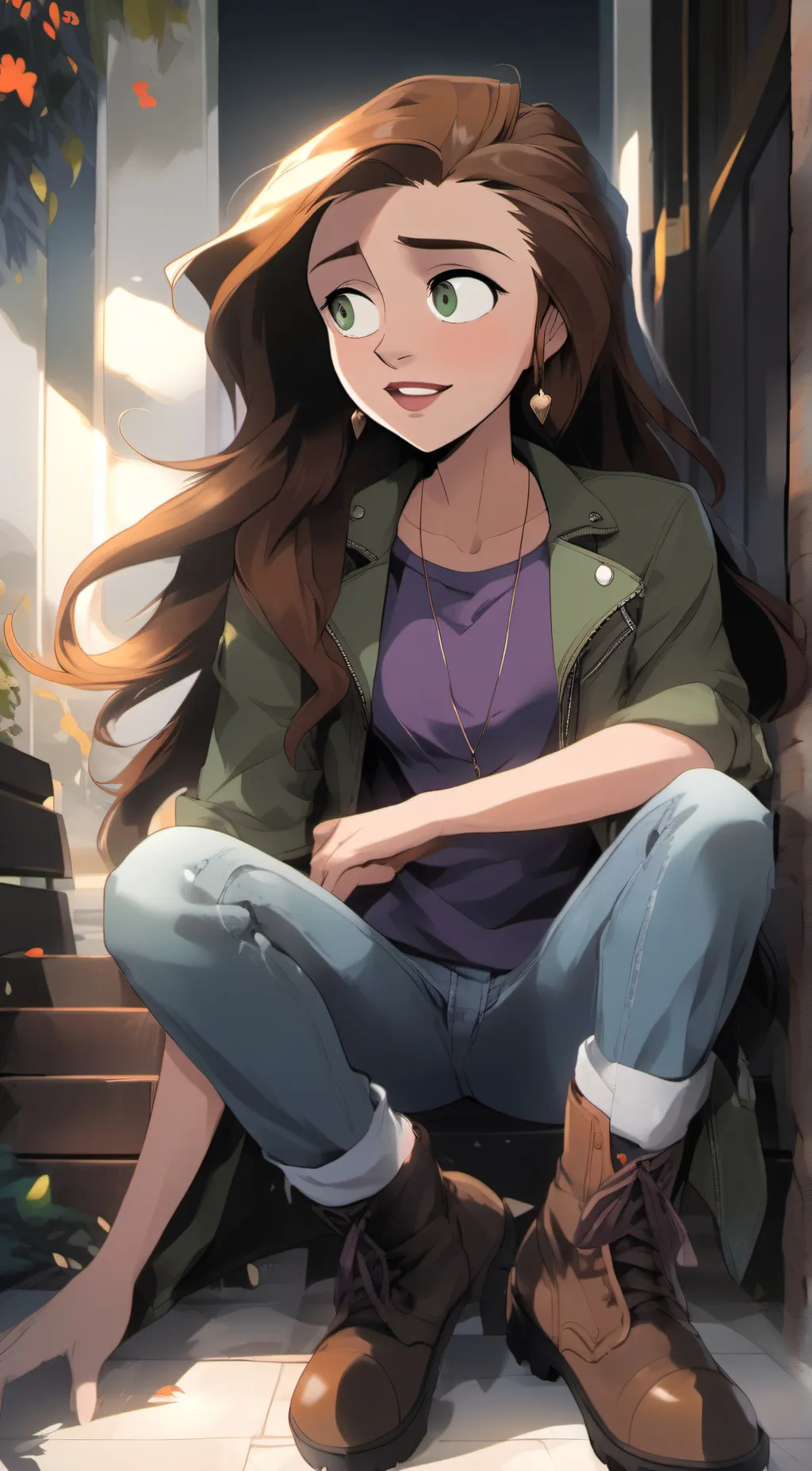 ai character: Charlie background