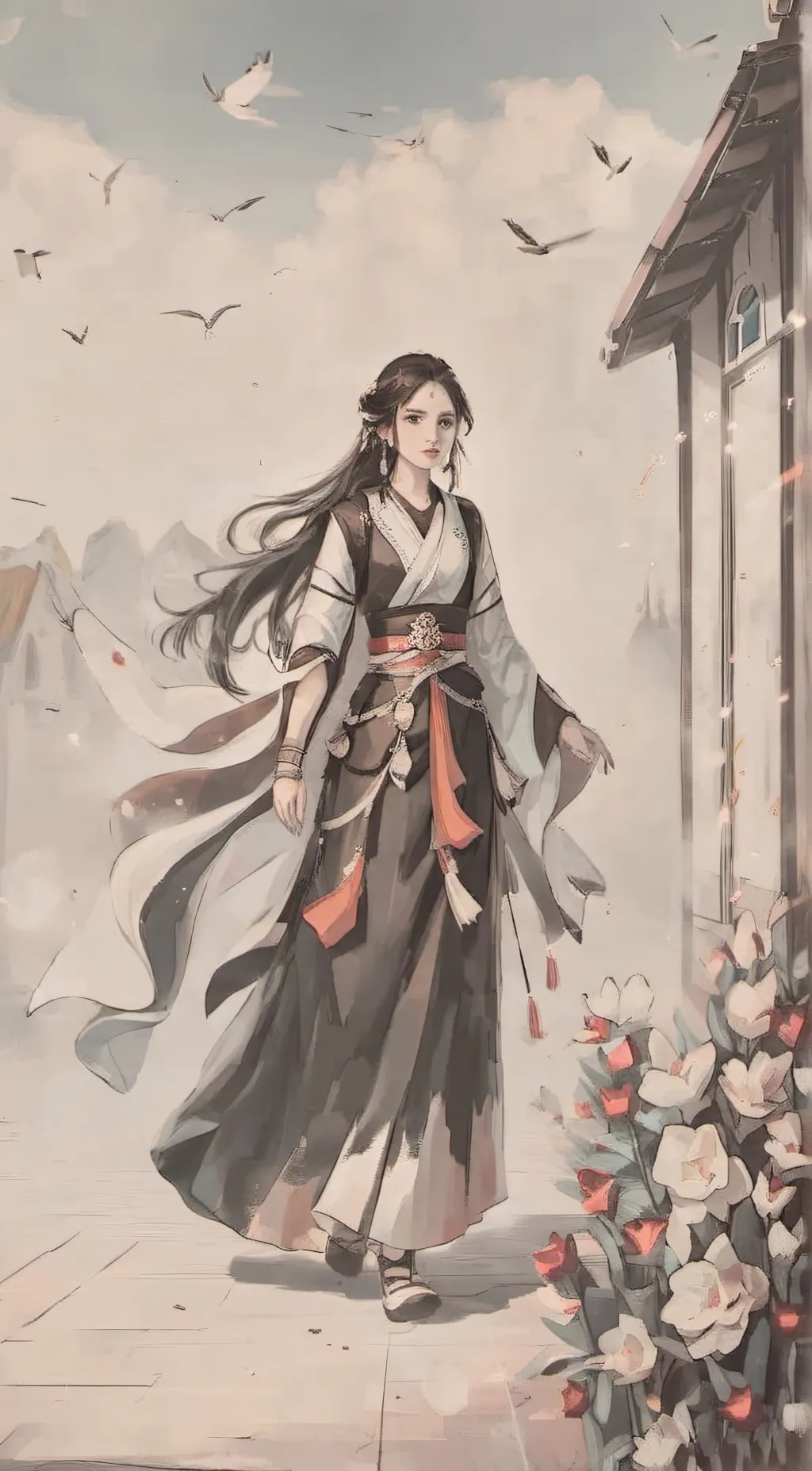 ai character: Angela background