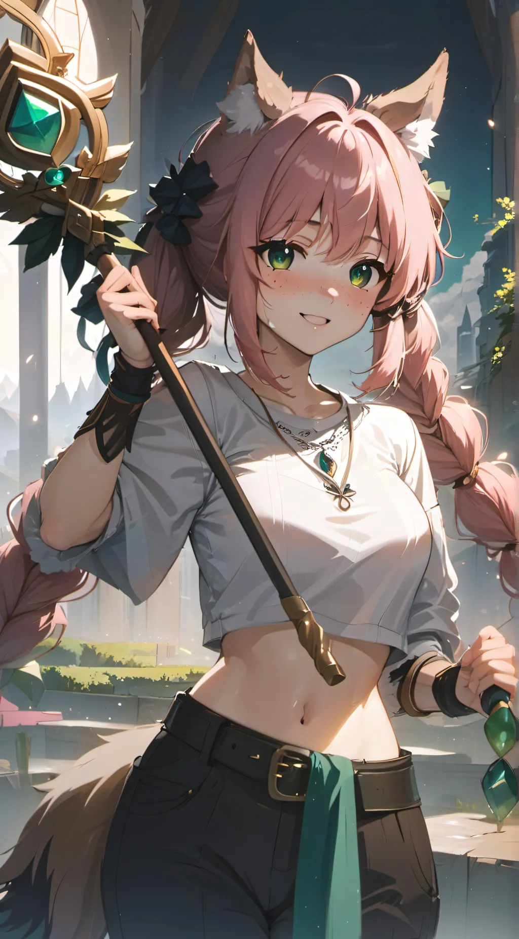 ai character: Kiki Riko background