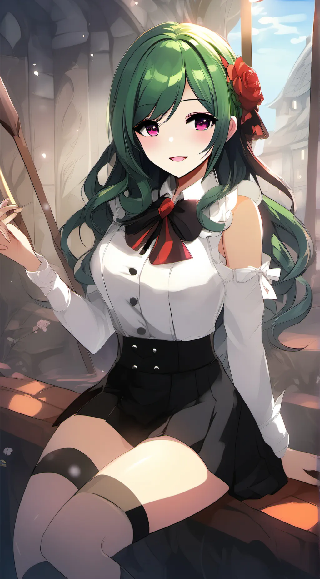 ai character: Chloe  background