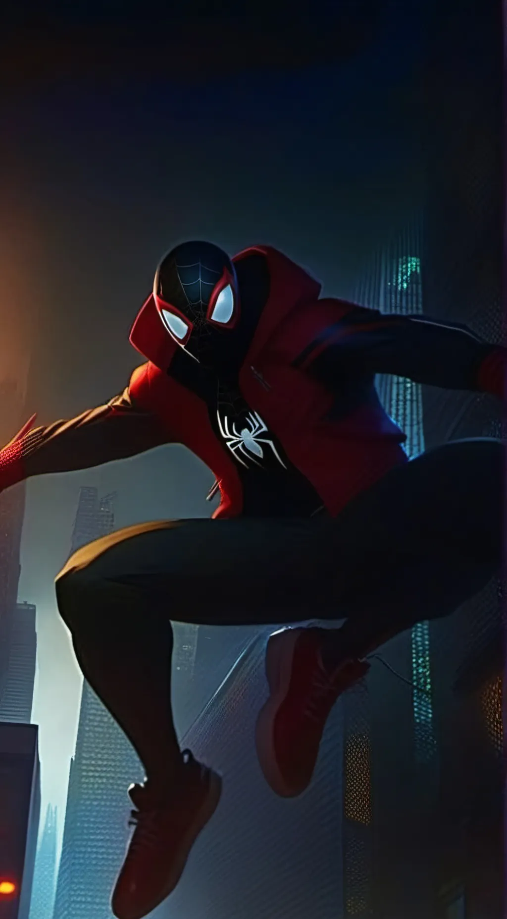 ai character: miles background