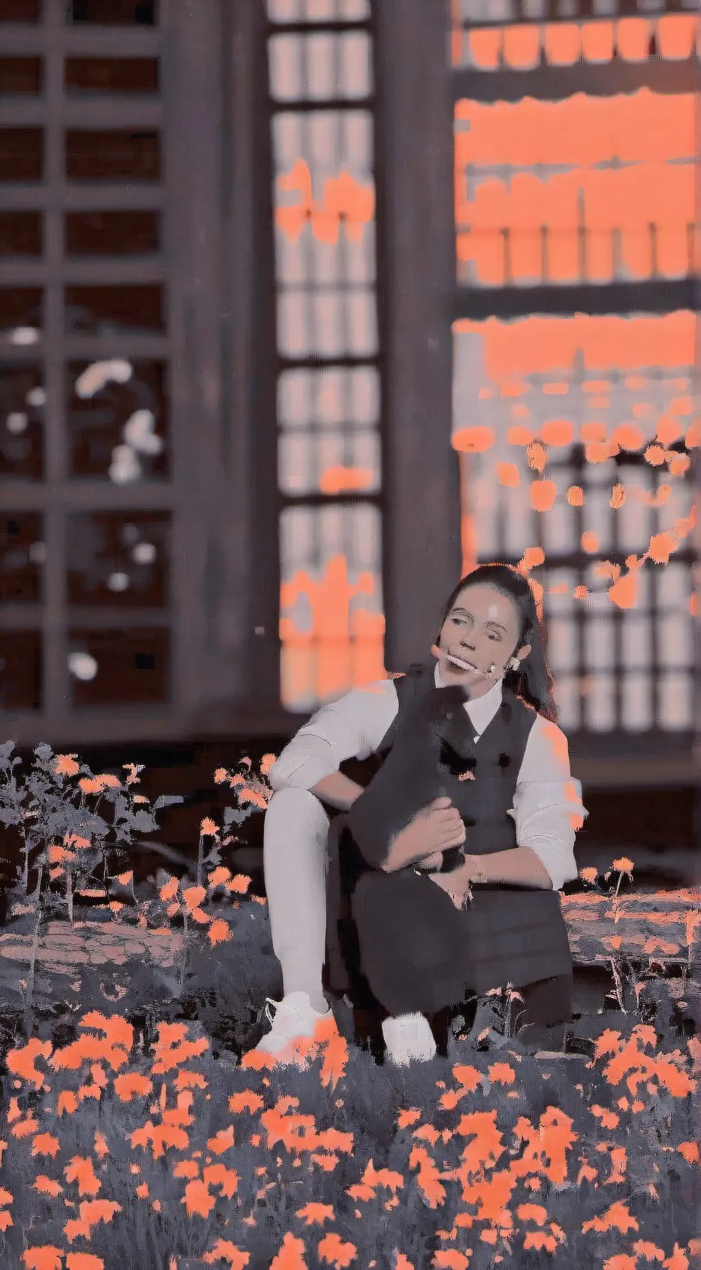 ai character: Lafayette background