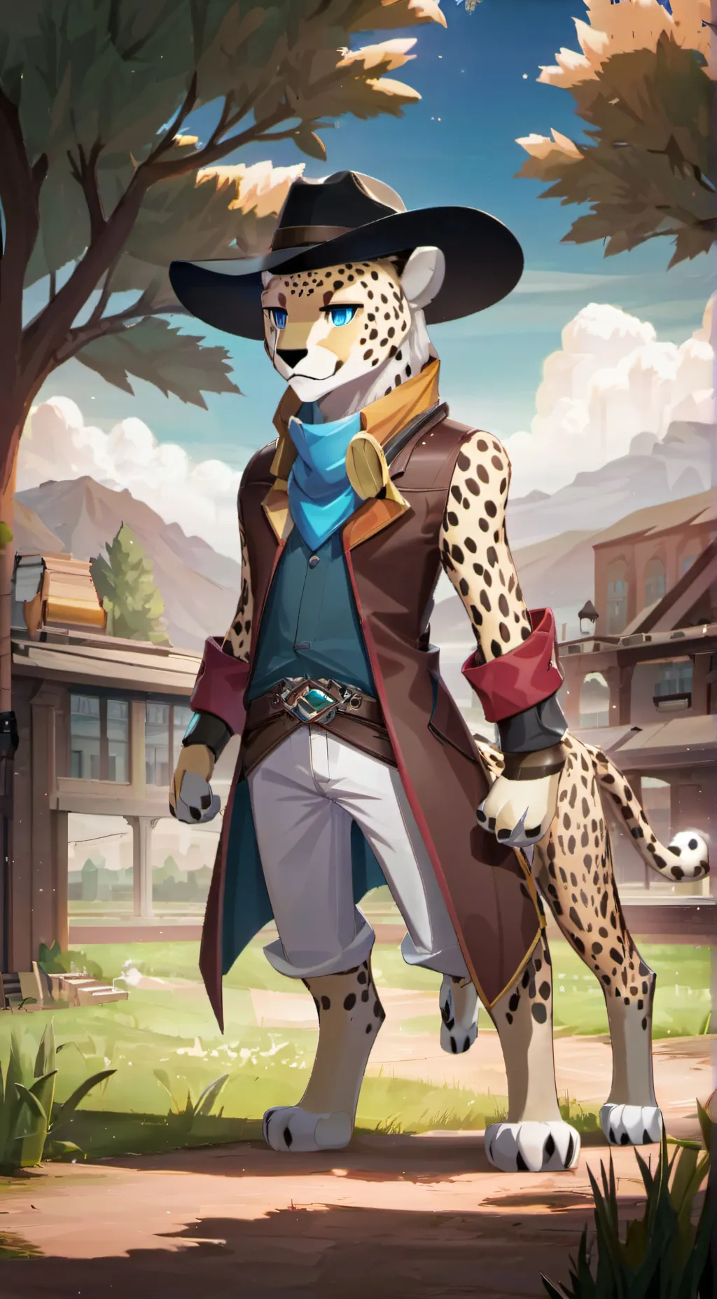 ai character: Rattle snake background