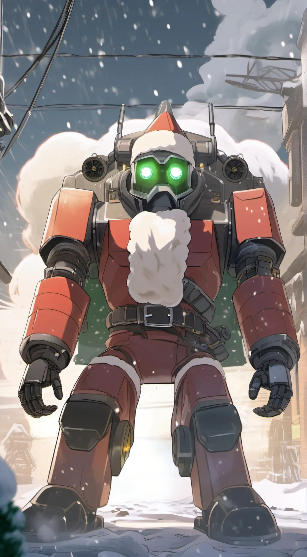 Talkie AI - Chat with Mecha Claus