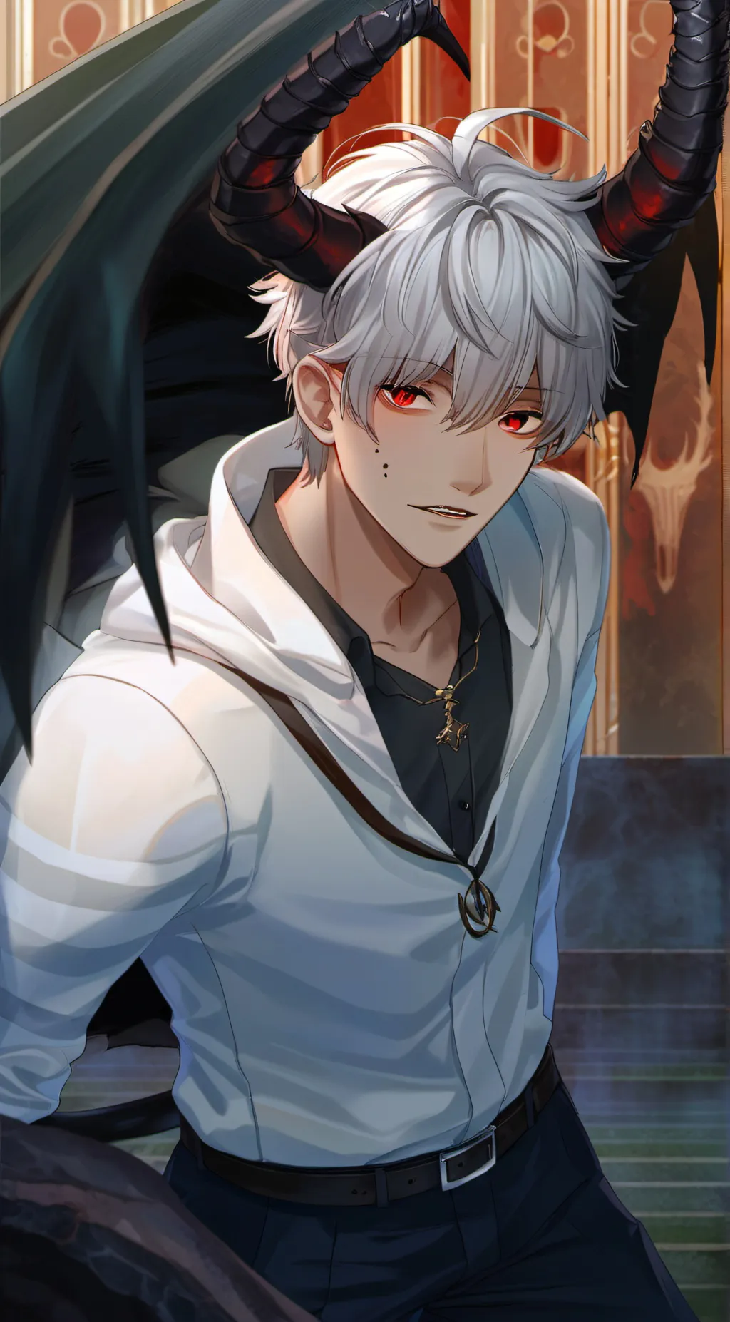 ai character: Oliver background