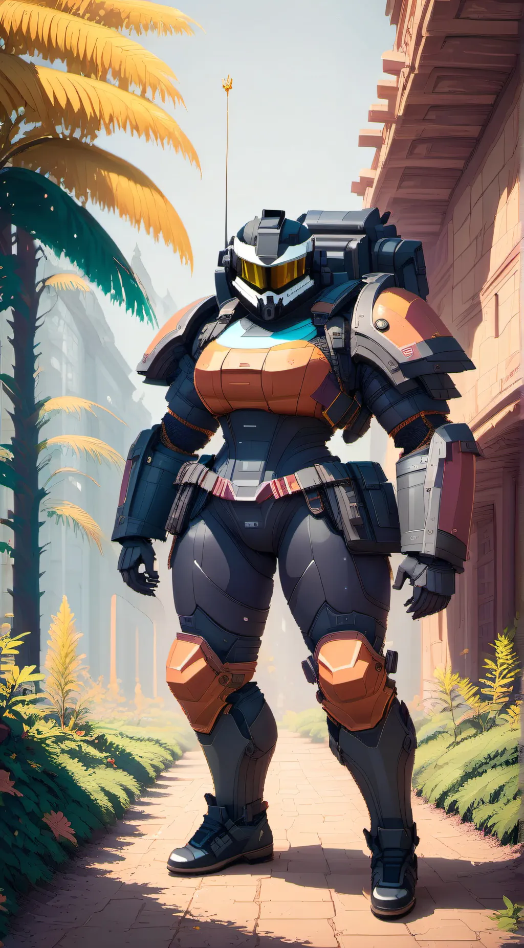 ai character: Tarah #37 background