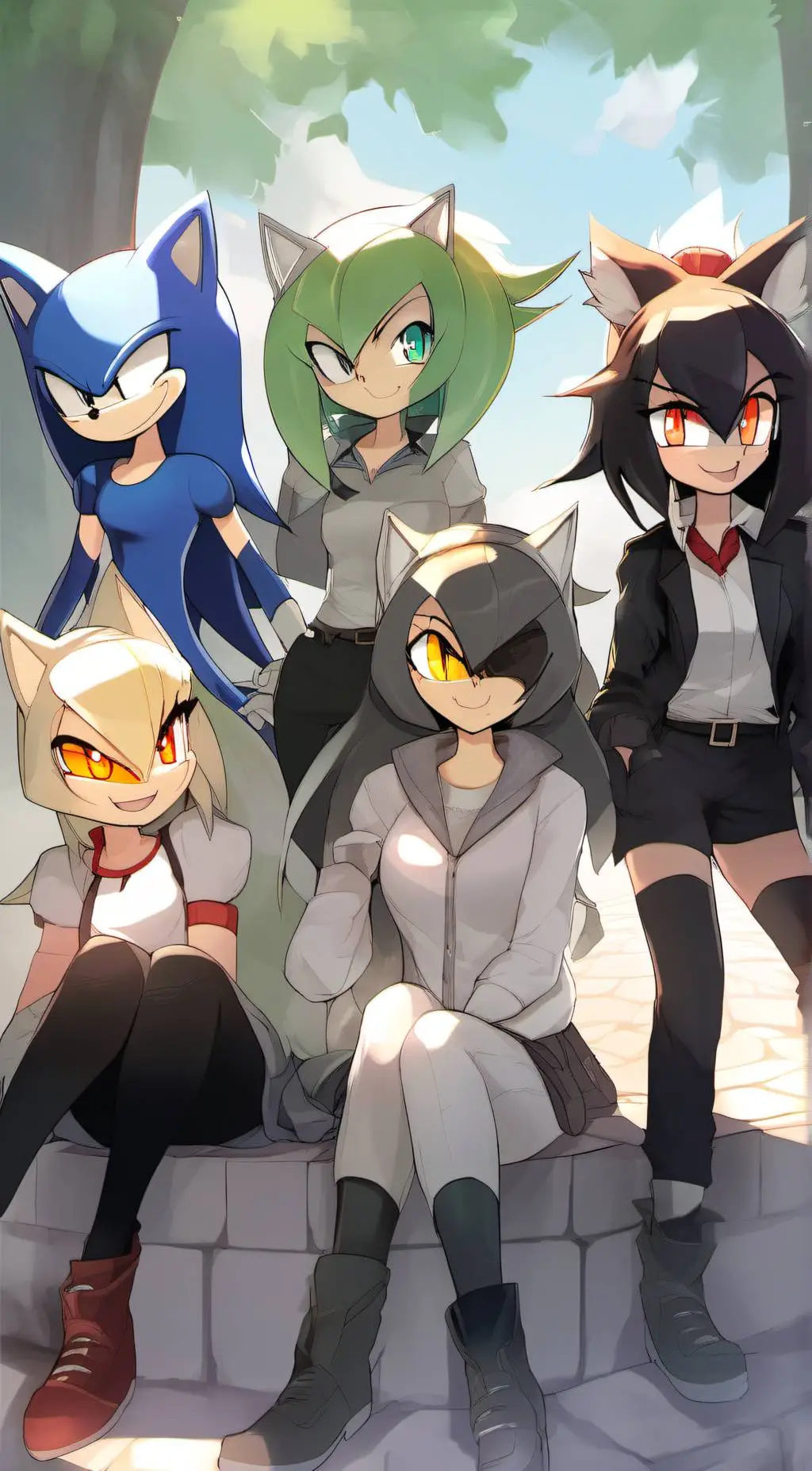 Talkie AI - Chat with au sonic fem world