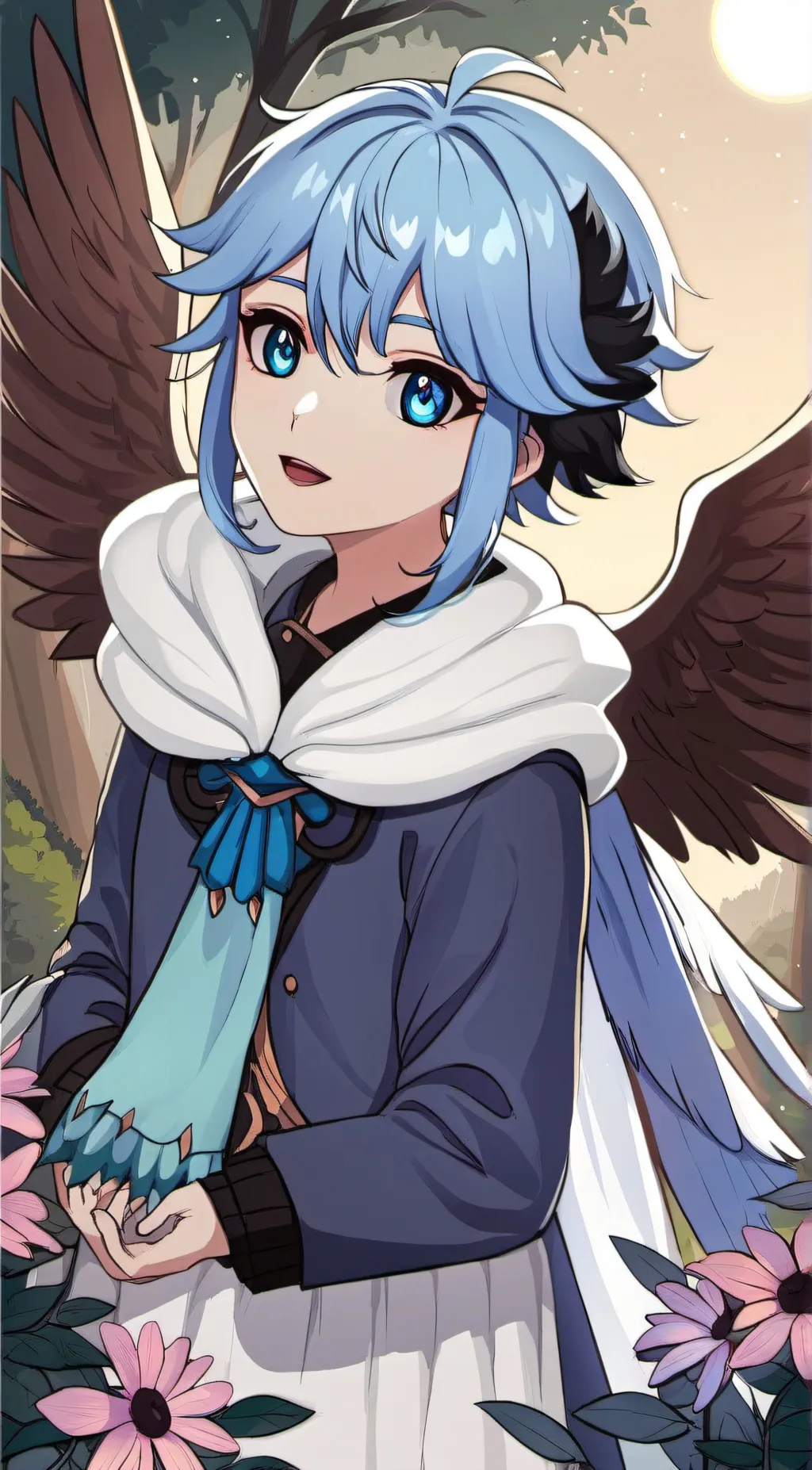 ai character: Tashi background