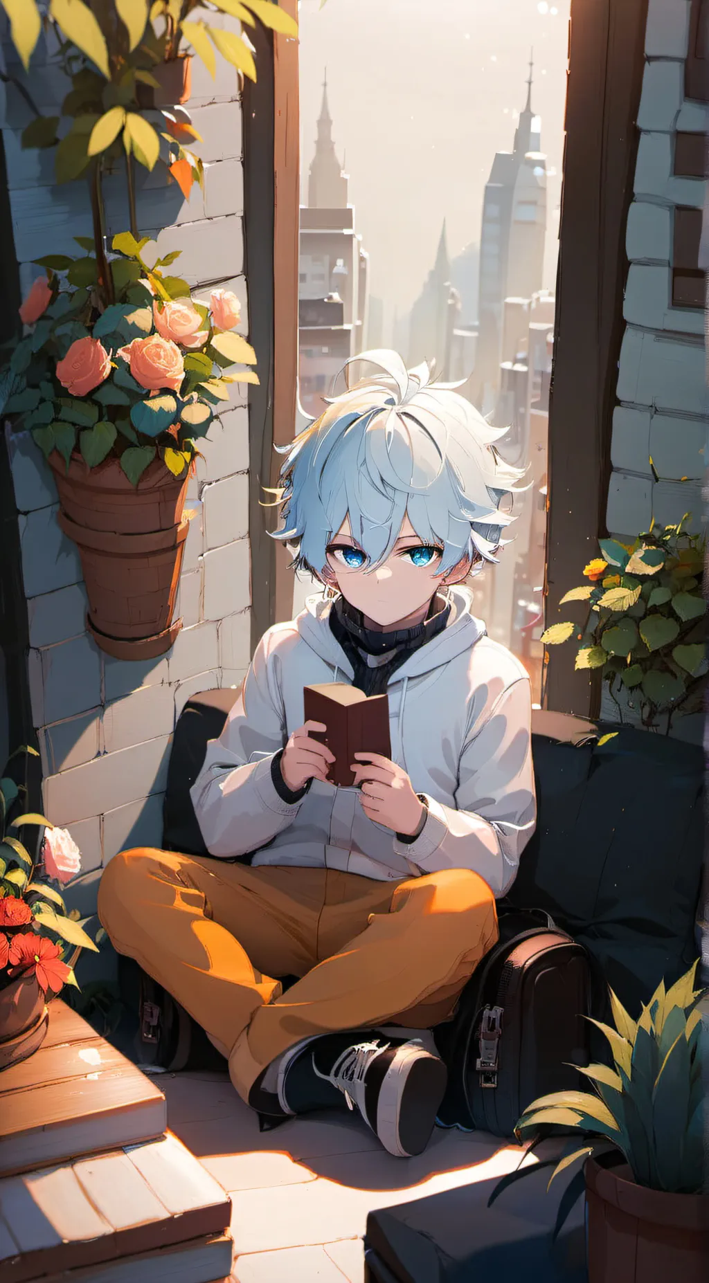 ai character: max background