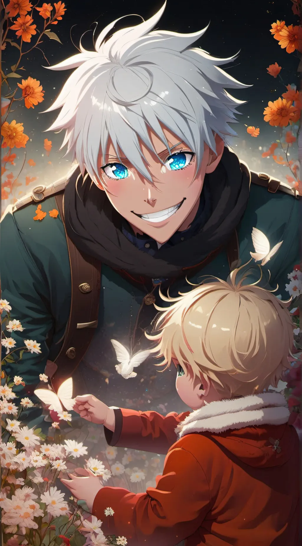 ai character: gojo background