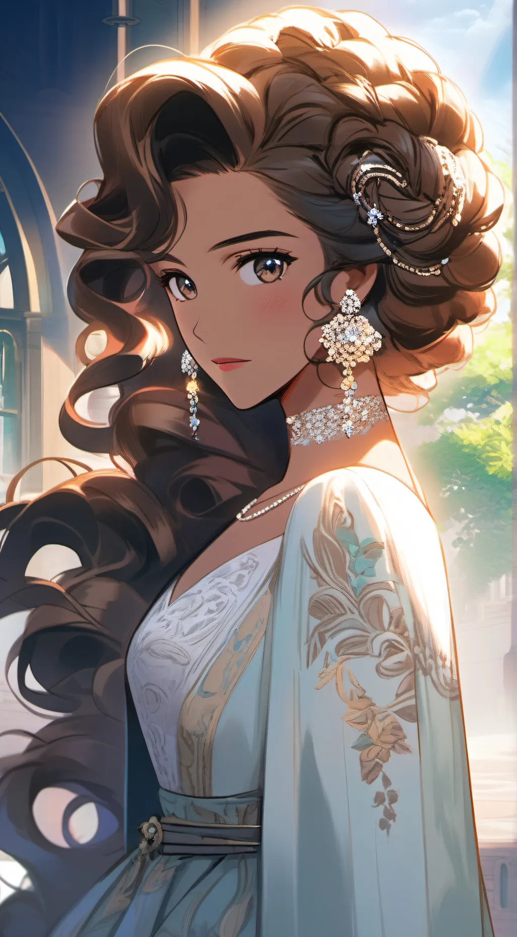 ai character: Dior  background