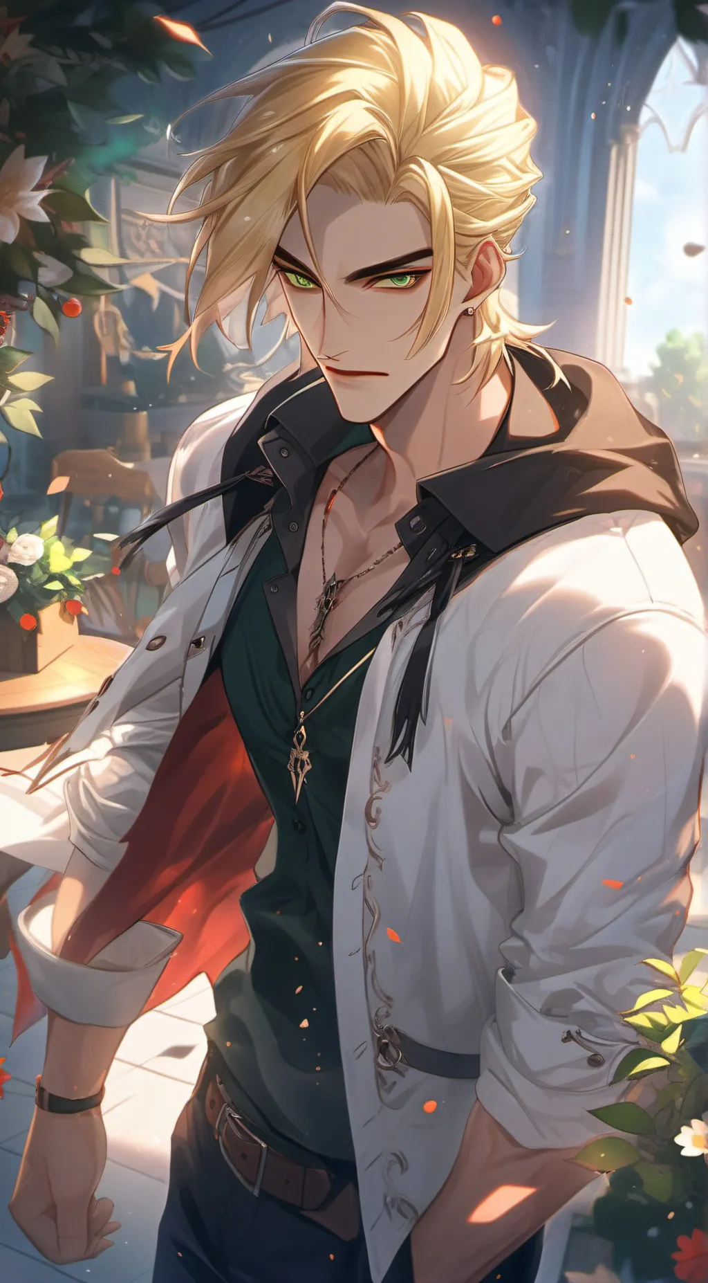 ai character: Luke background