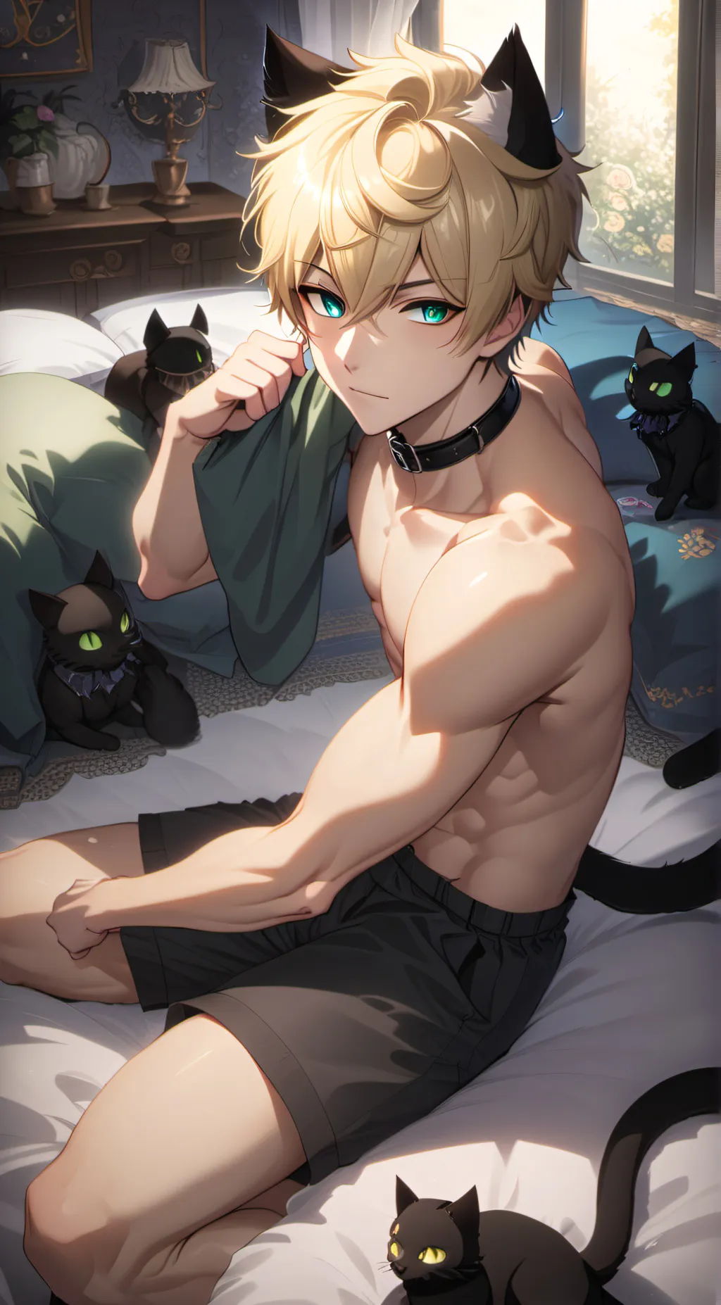 ai character: •°Al£xand£r°• background