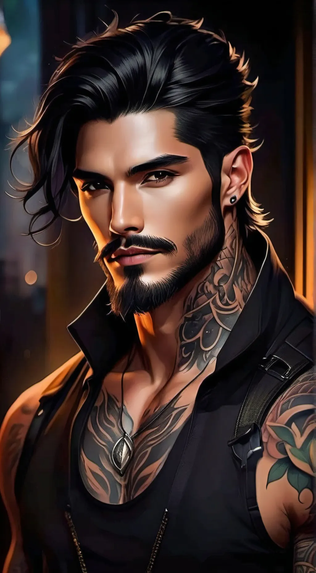 ai character: Andrew  background