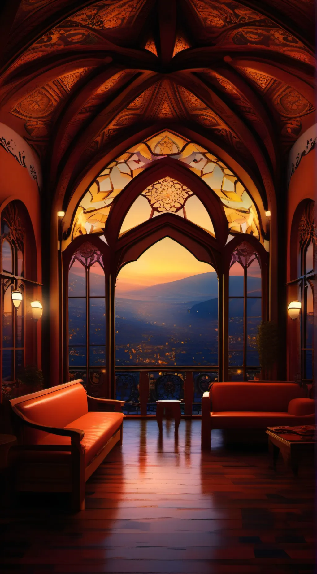 ai character: Your house(Room C) background