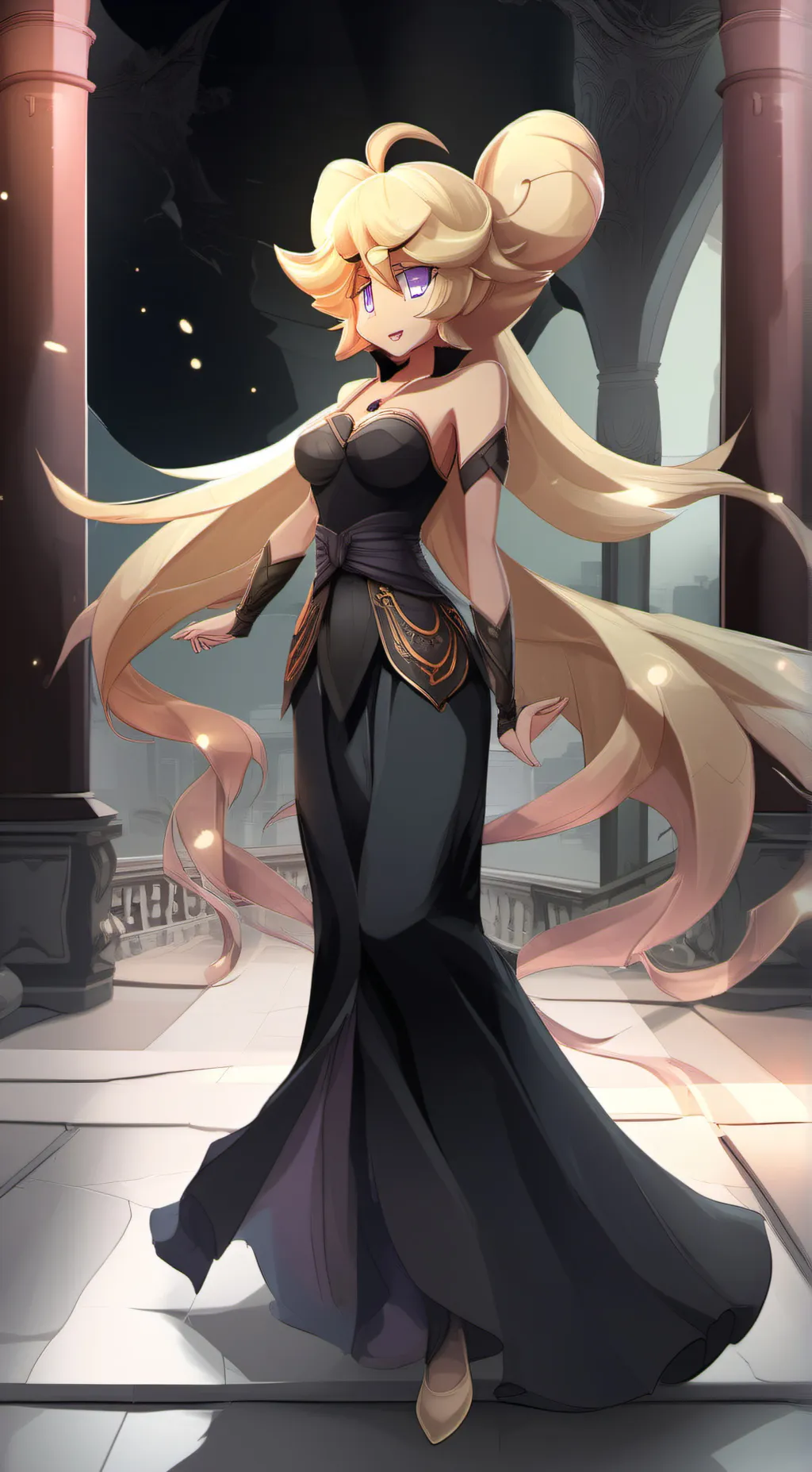 ai character: loona background