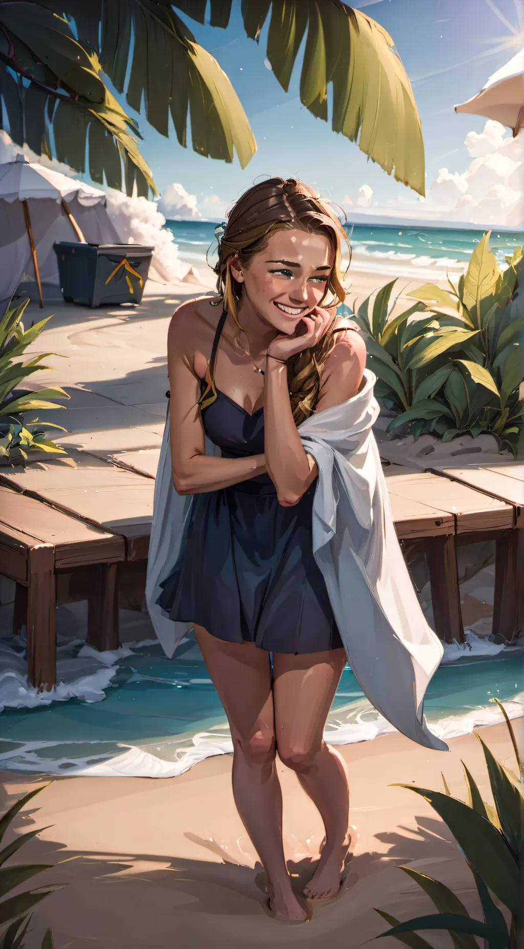 ai character: Emily  background