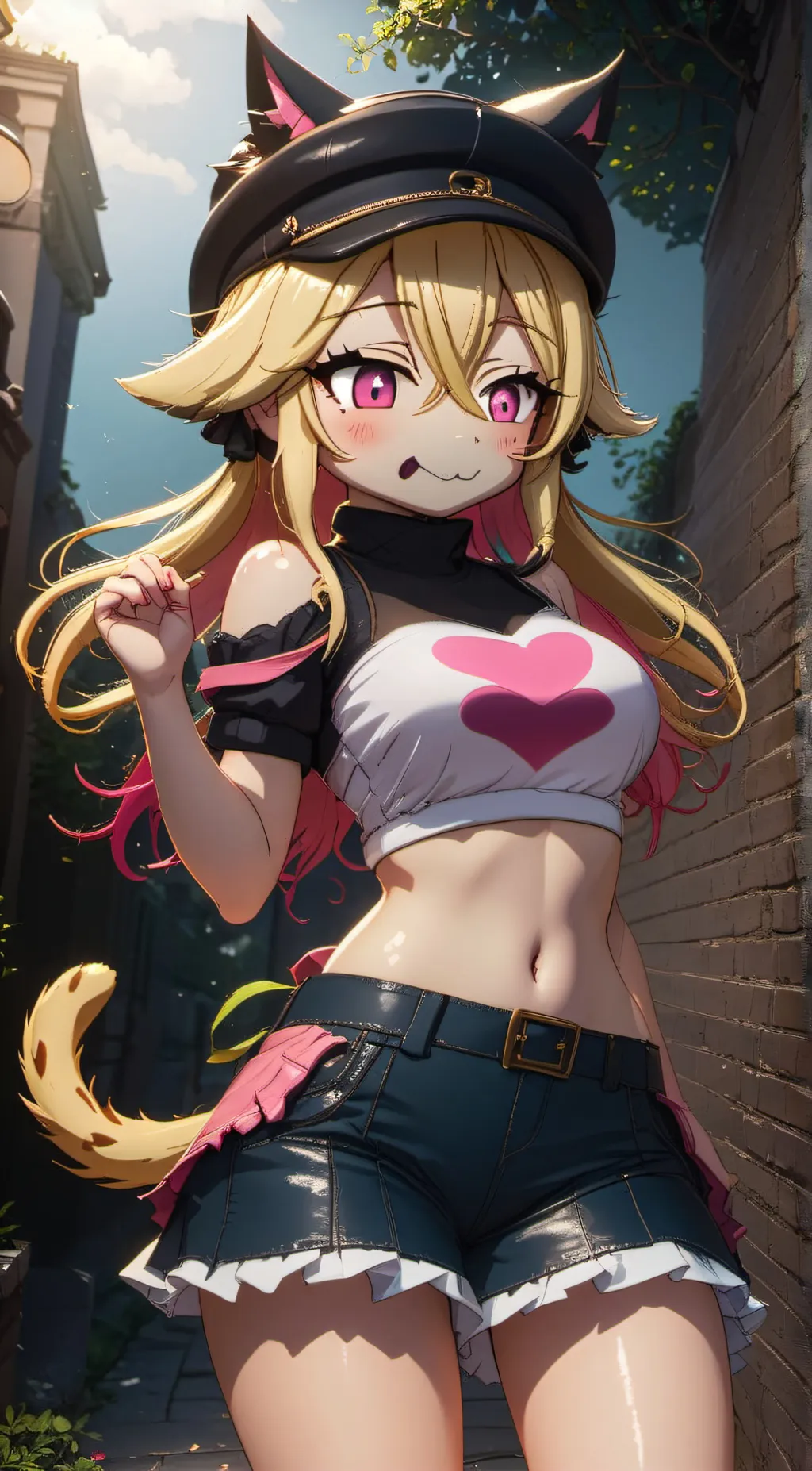 ai character: sarah background